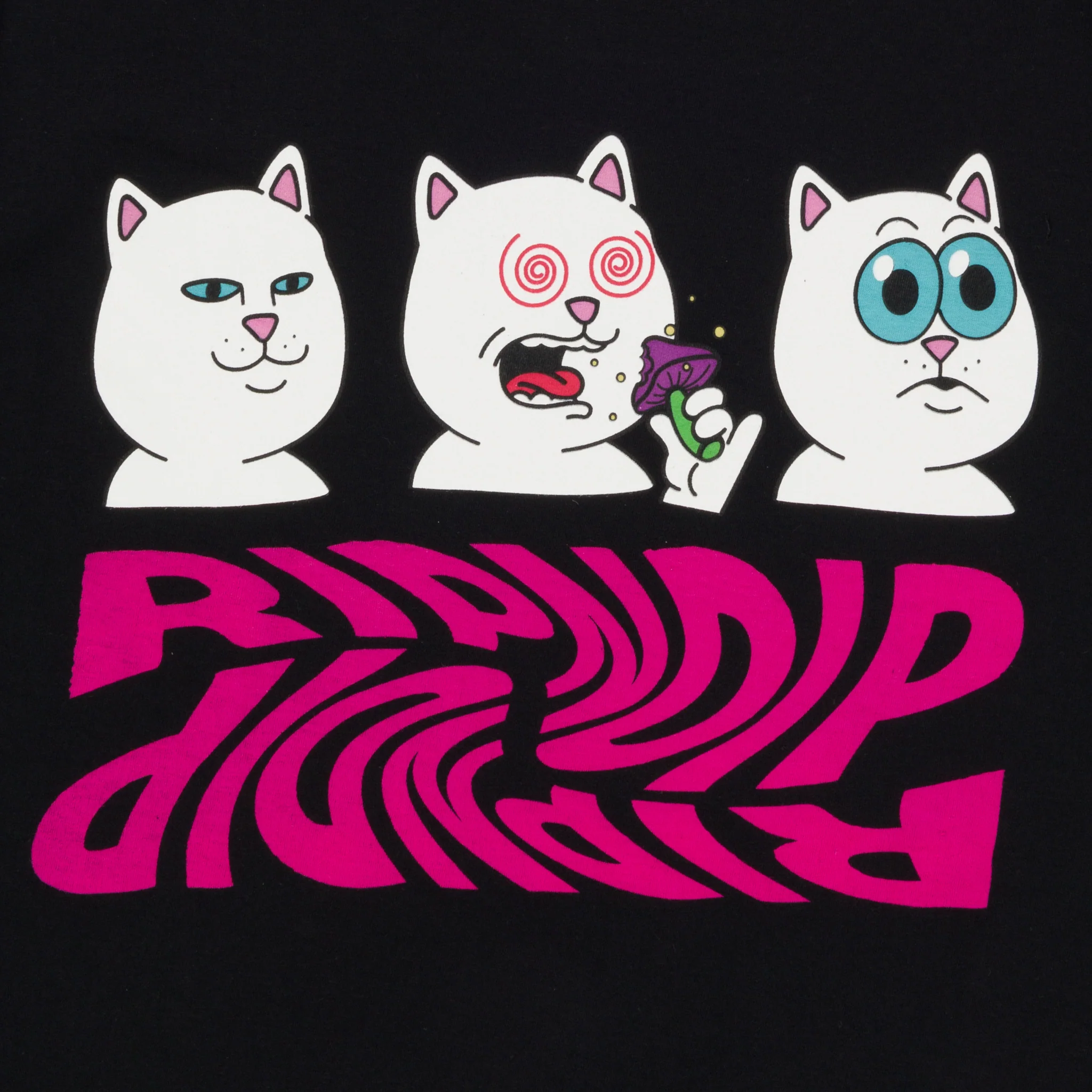 Shroom Diet Tee (Black) - Image 3