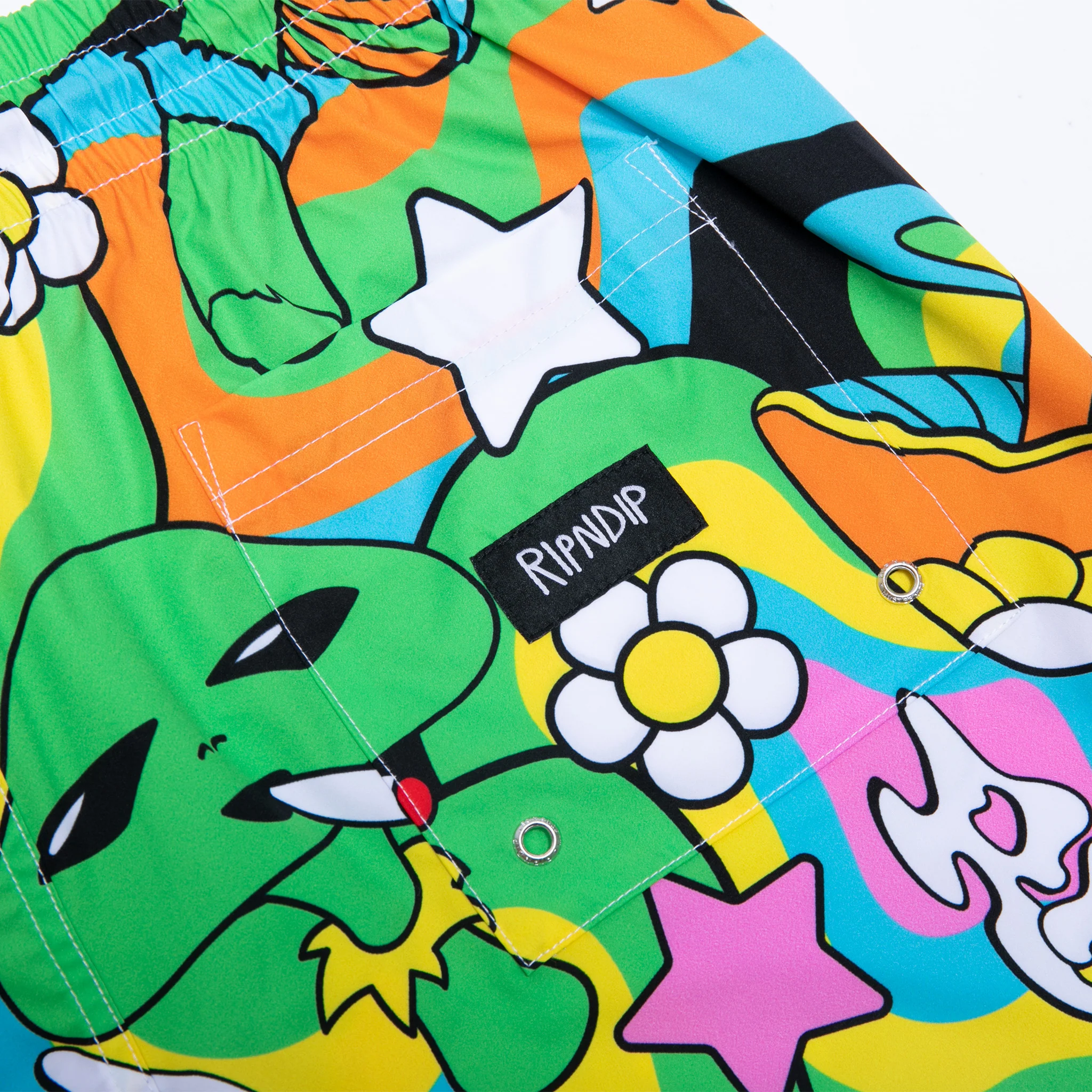 Shroom Mania Swim Shorts (Multi) - Image 4