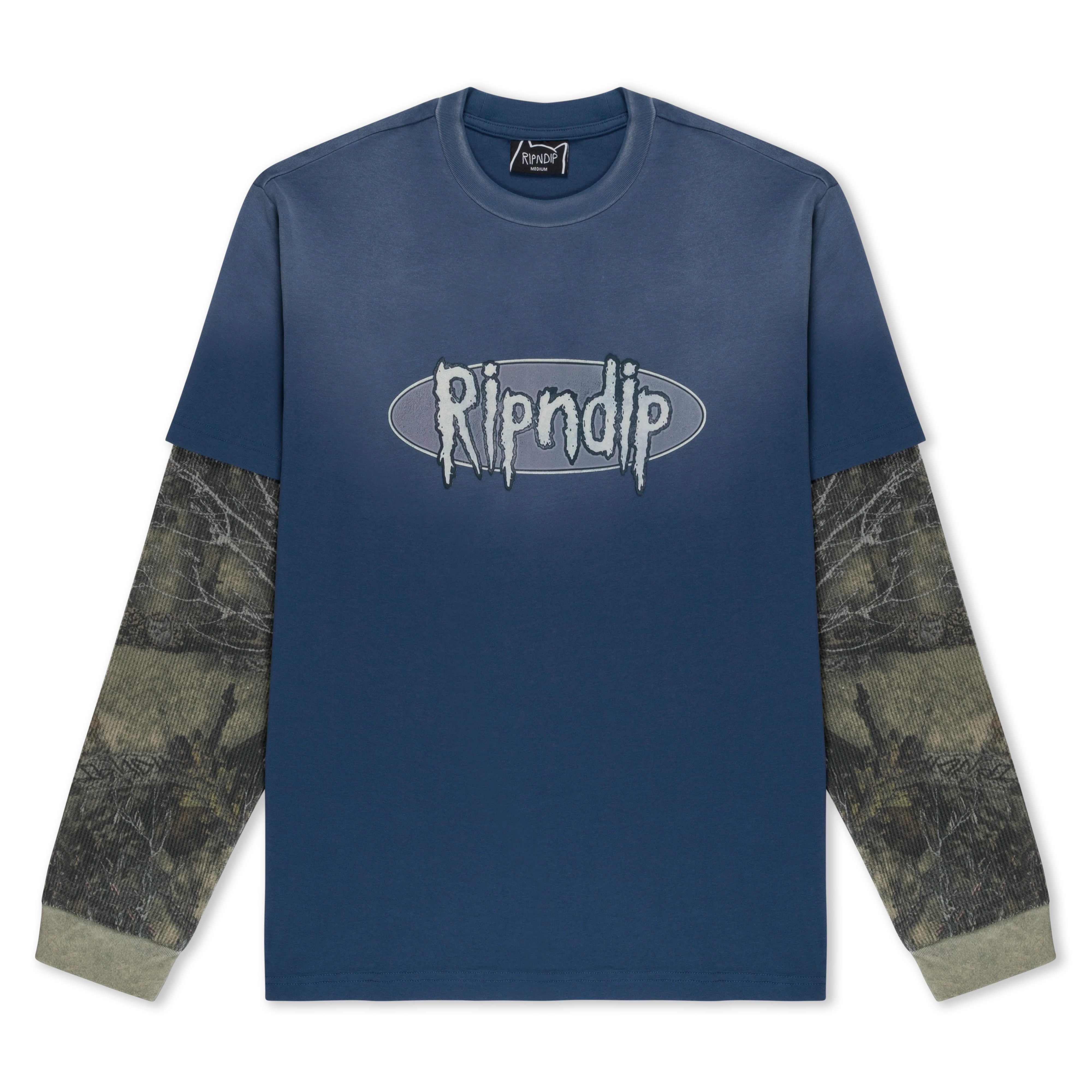 Sic Double Long Sleeve (Slate / Camo)