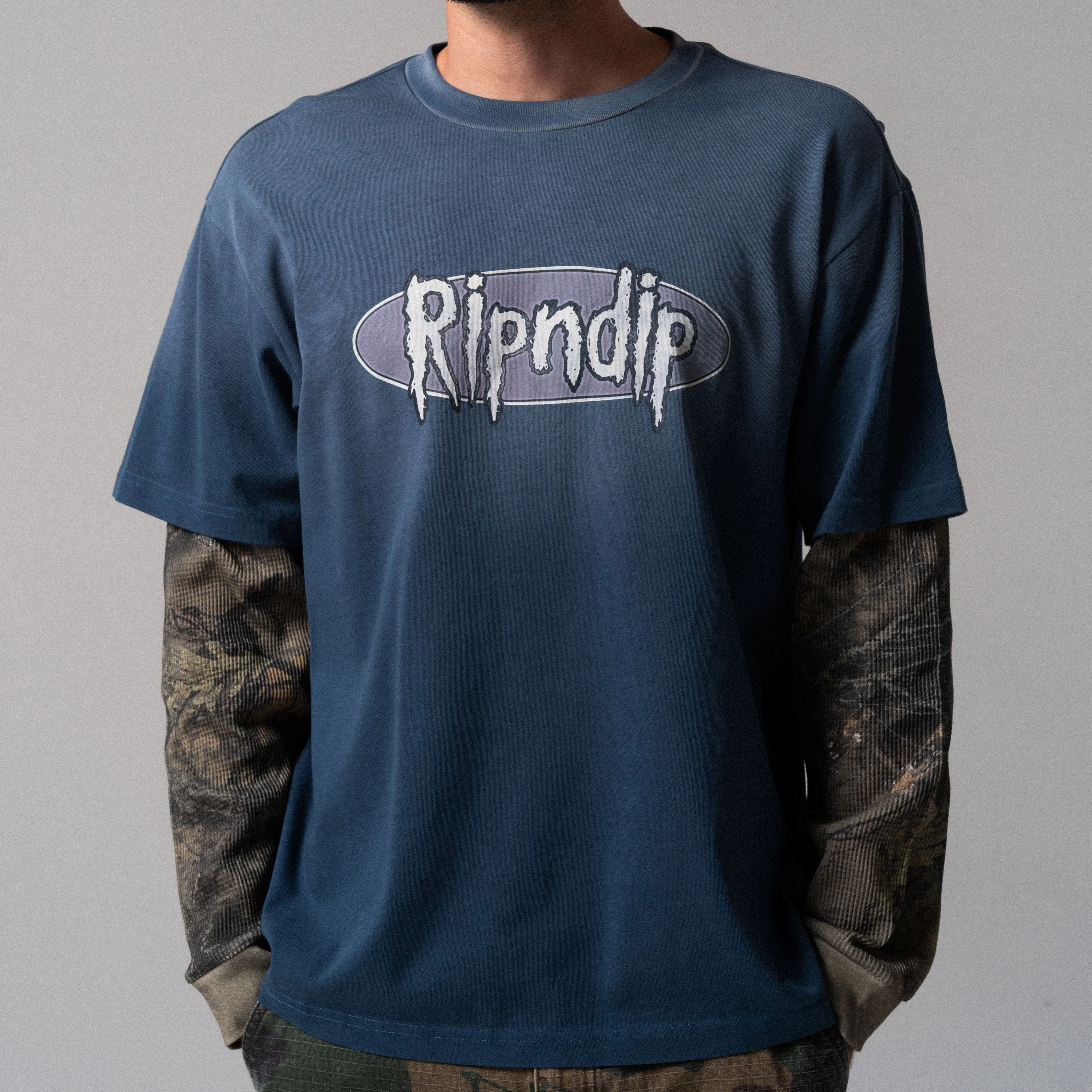 Sic Double Long Sleeve (Slate / Camo) - Image 4