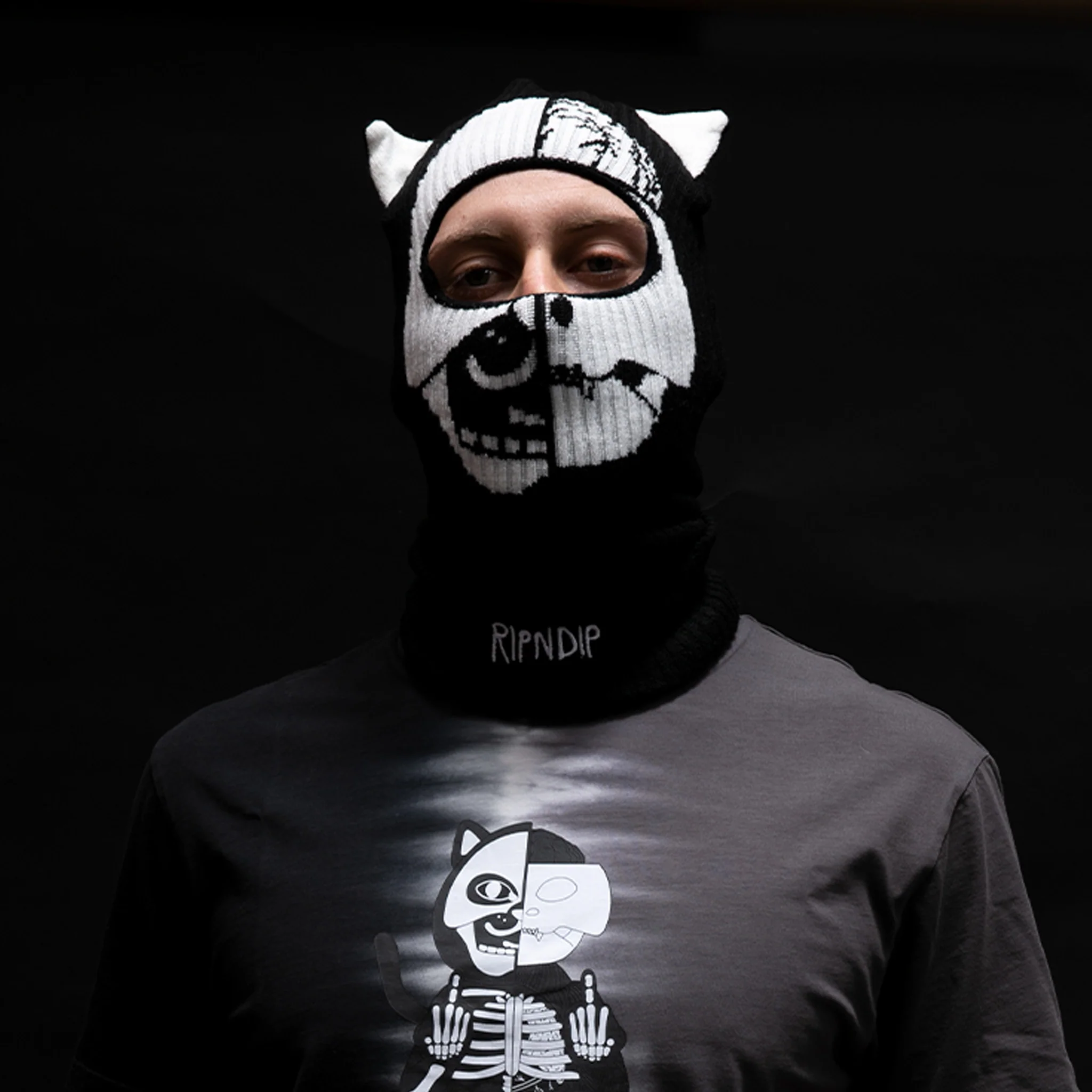 Skelly Nerm Balaclava (Black) - Image 2