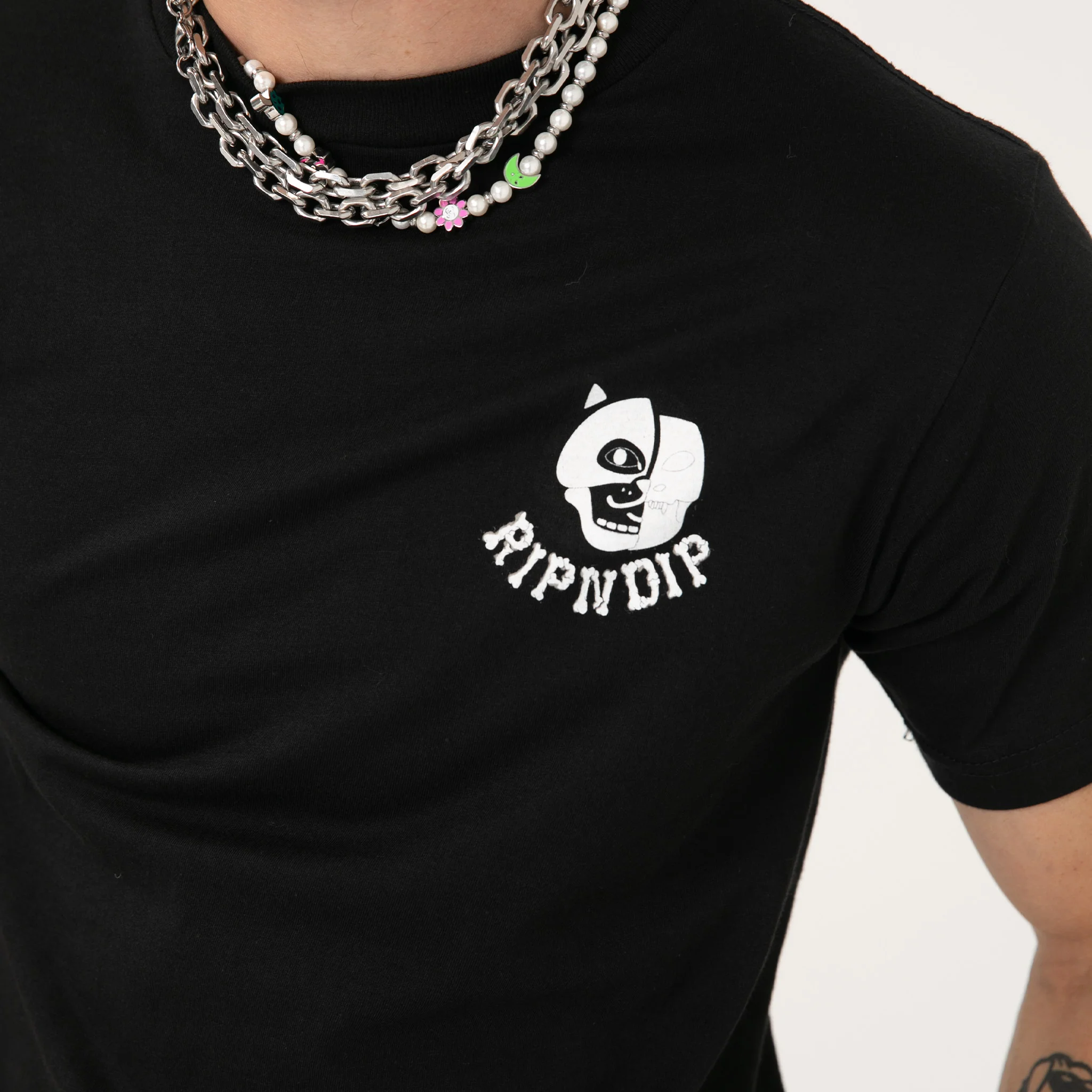 Skelly Nerm Smokes Tee (Black) - Image 2