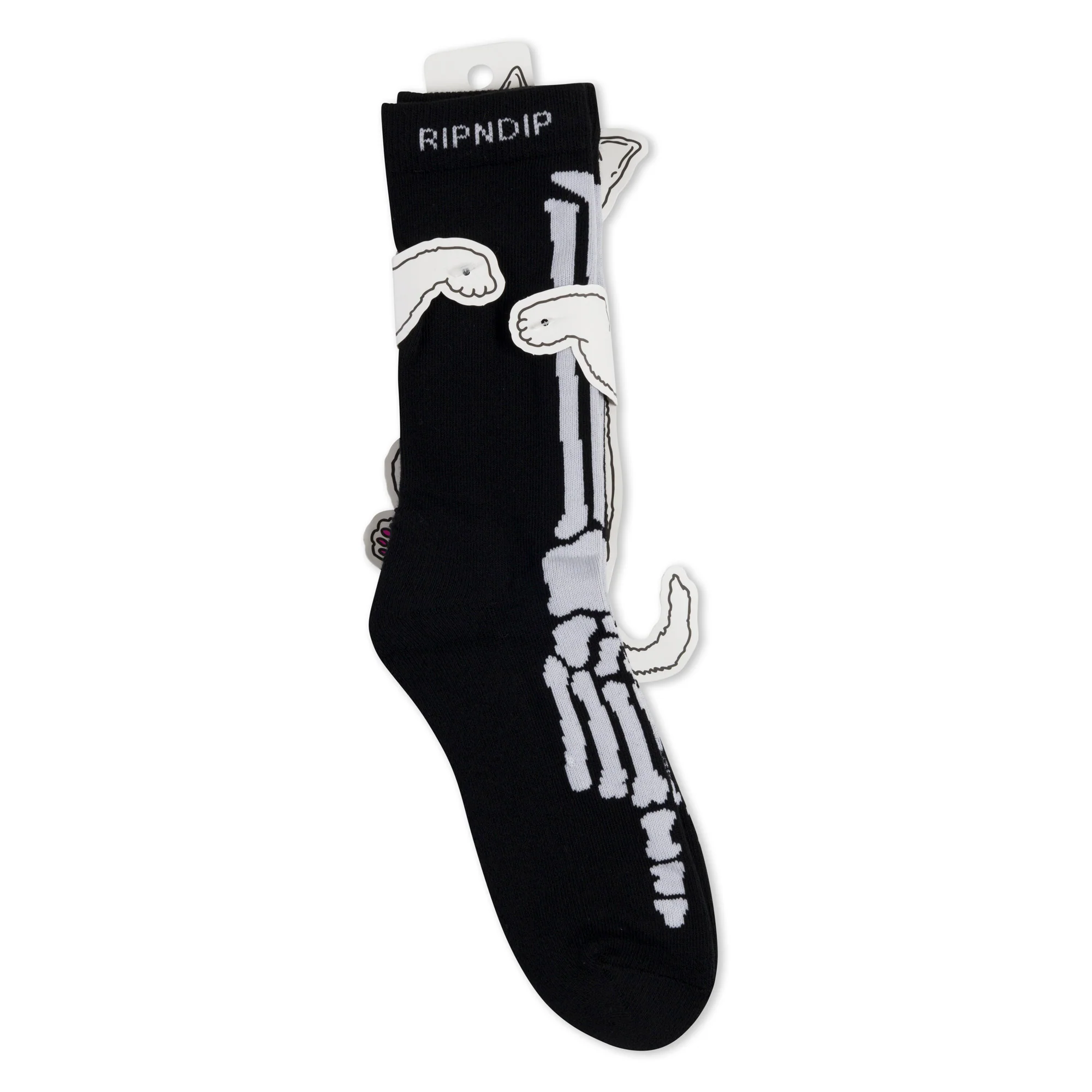 Skelly Nerm Socks (Black) - Image 4