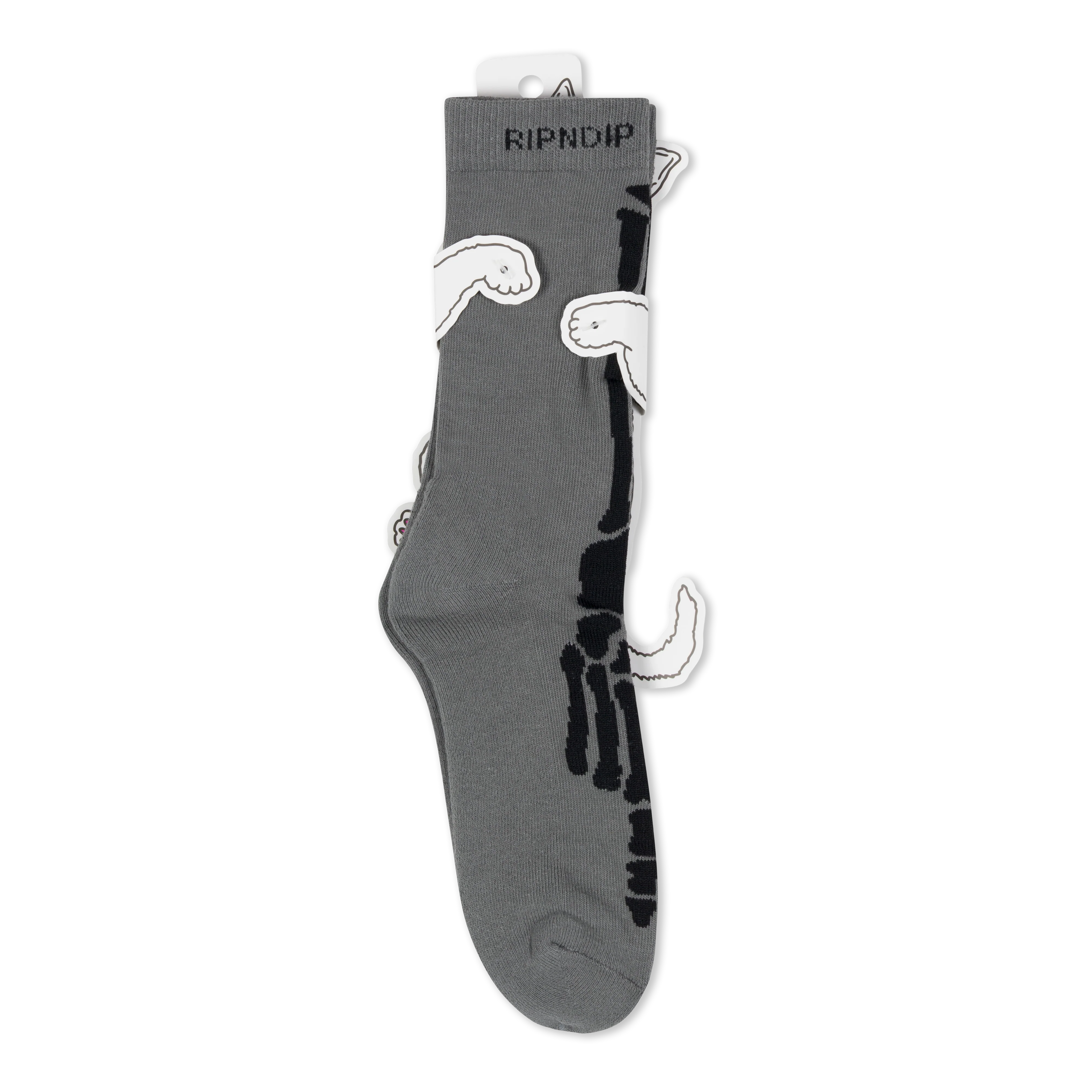 Skelly Nerm Socks (Charcoal) - Image 4