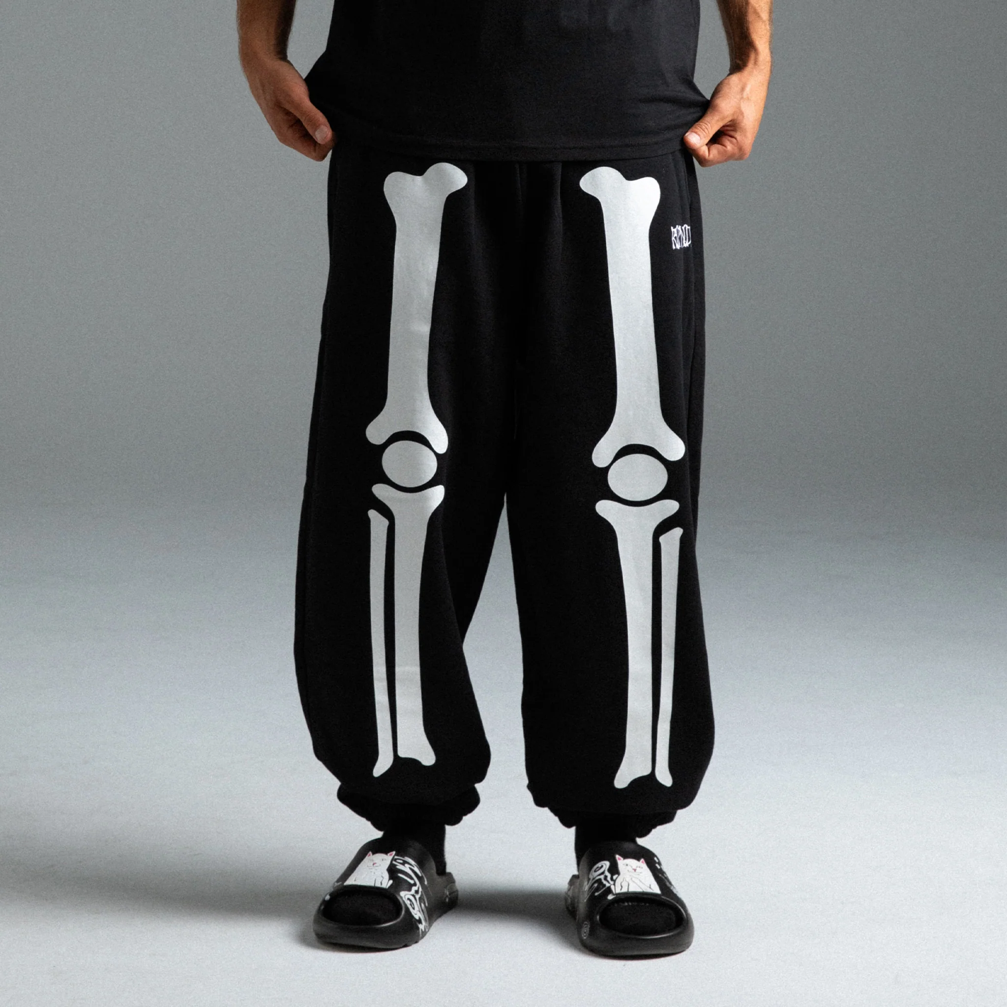Skelly Nerm Sweatpants (Black) - Image 2