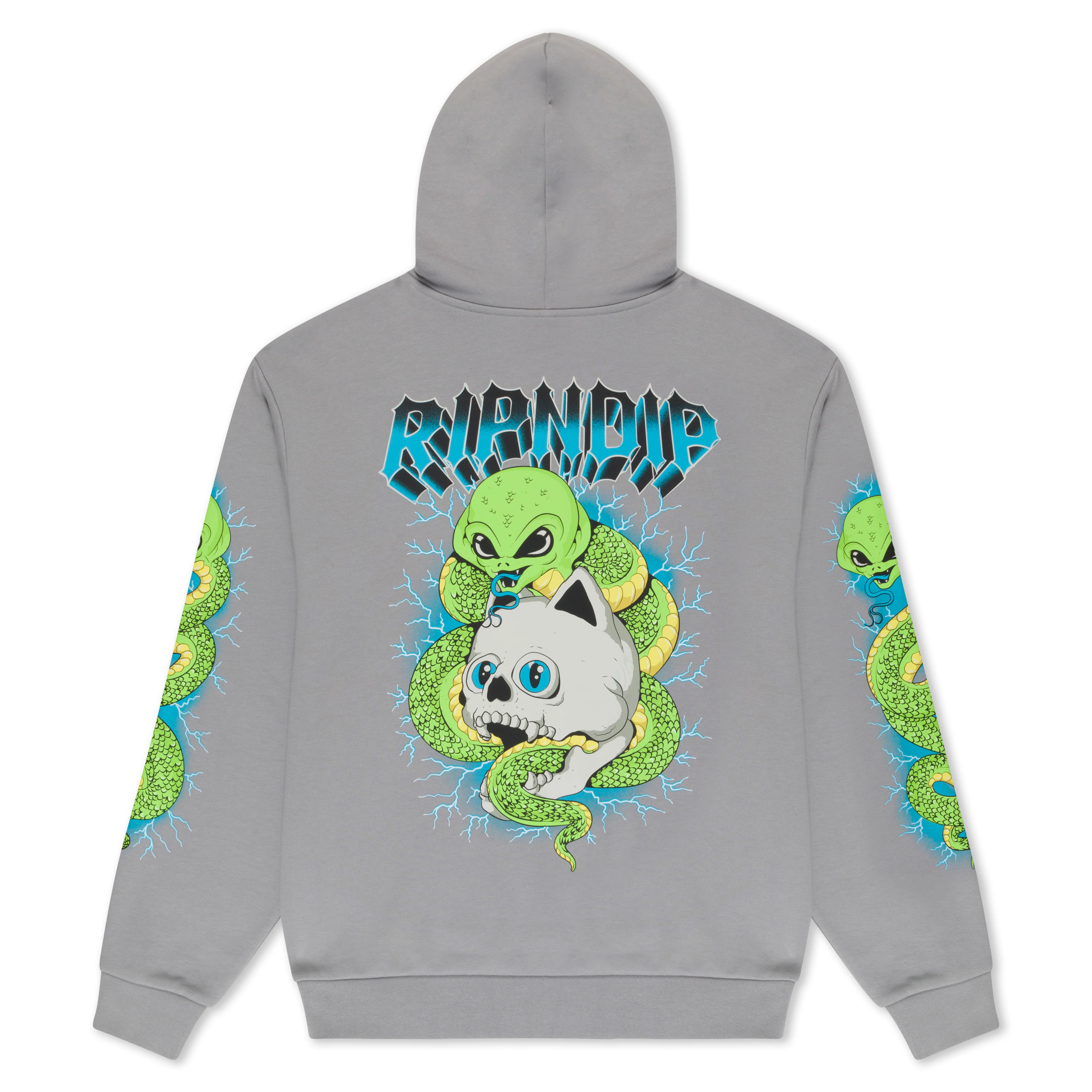 Skull and Bones Hoodie (Charcoal) - Image 3