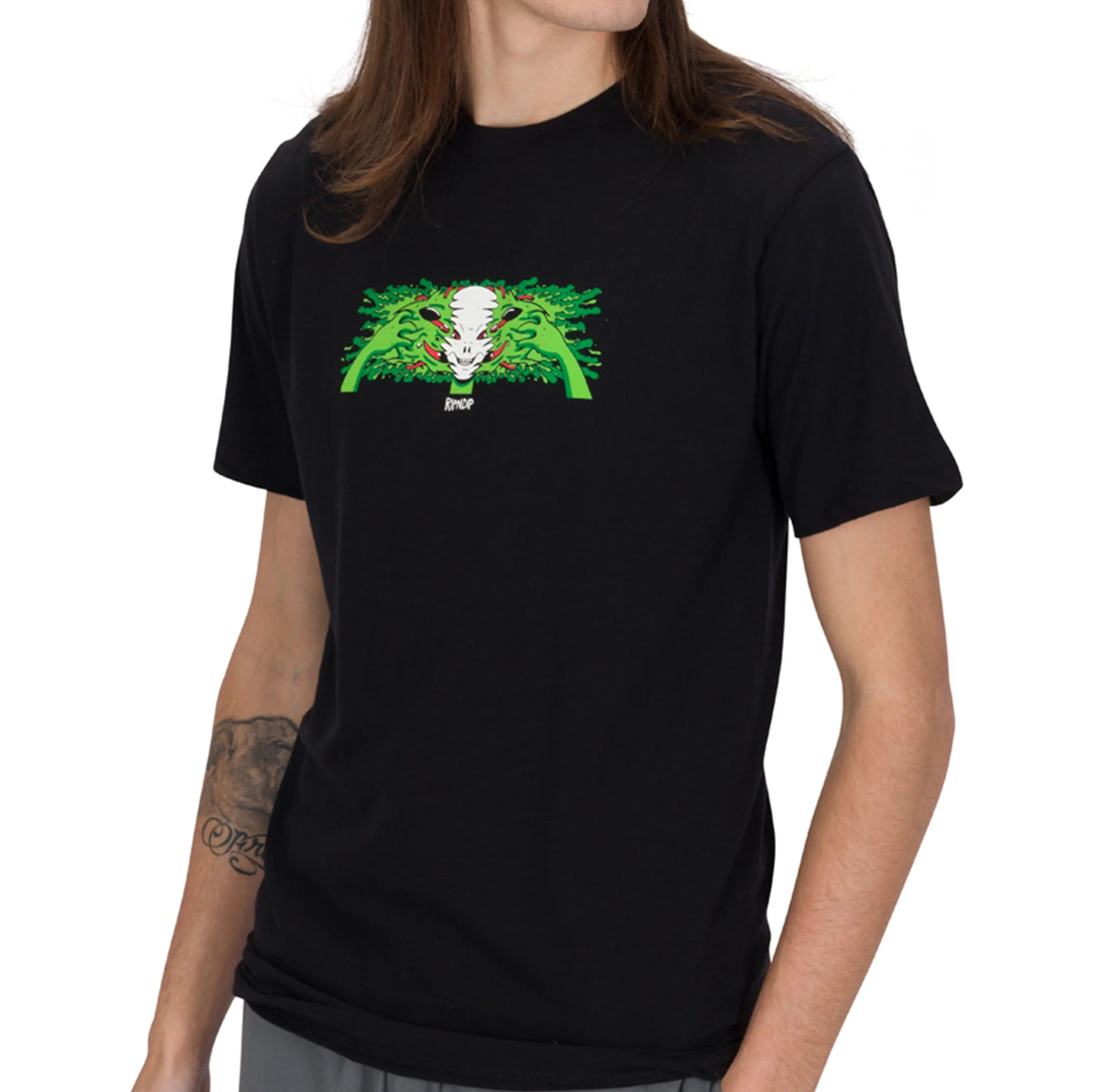 Skull Face Tee (Black) - Image 2