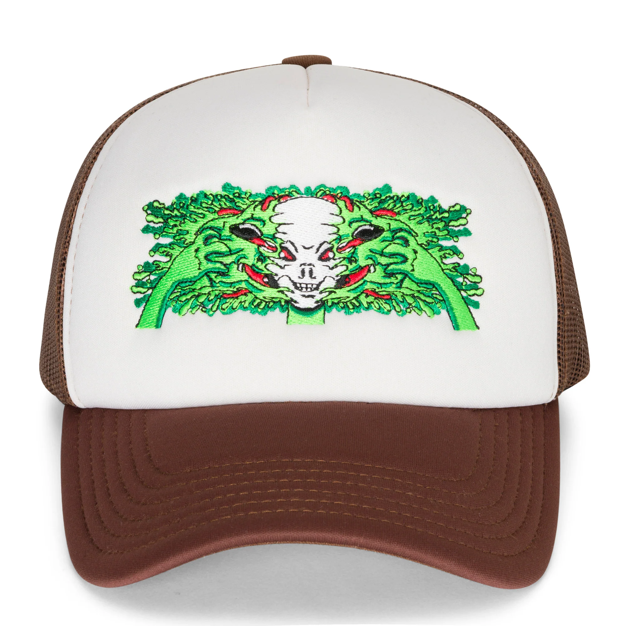 Skull Face Trucker Hat - Image 3