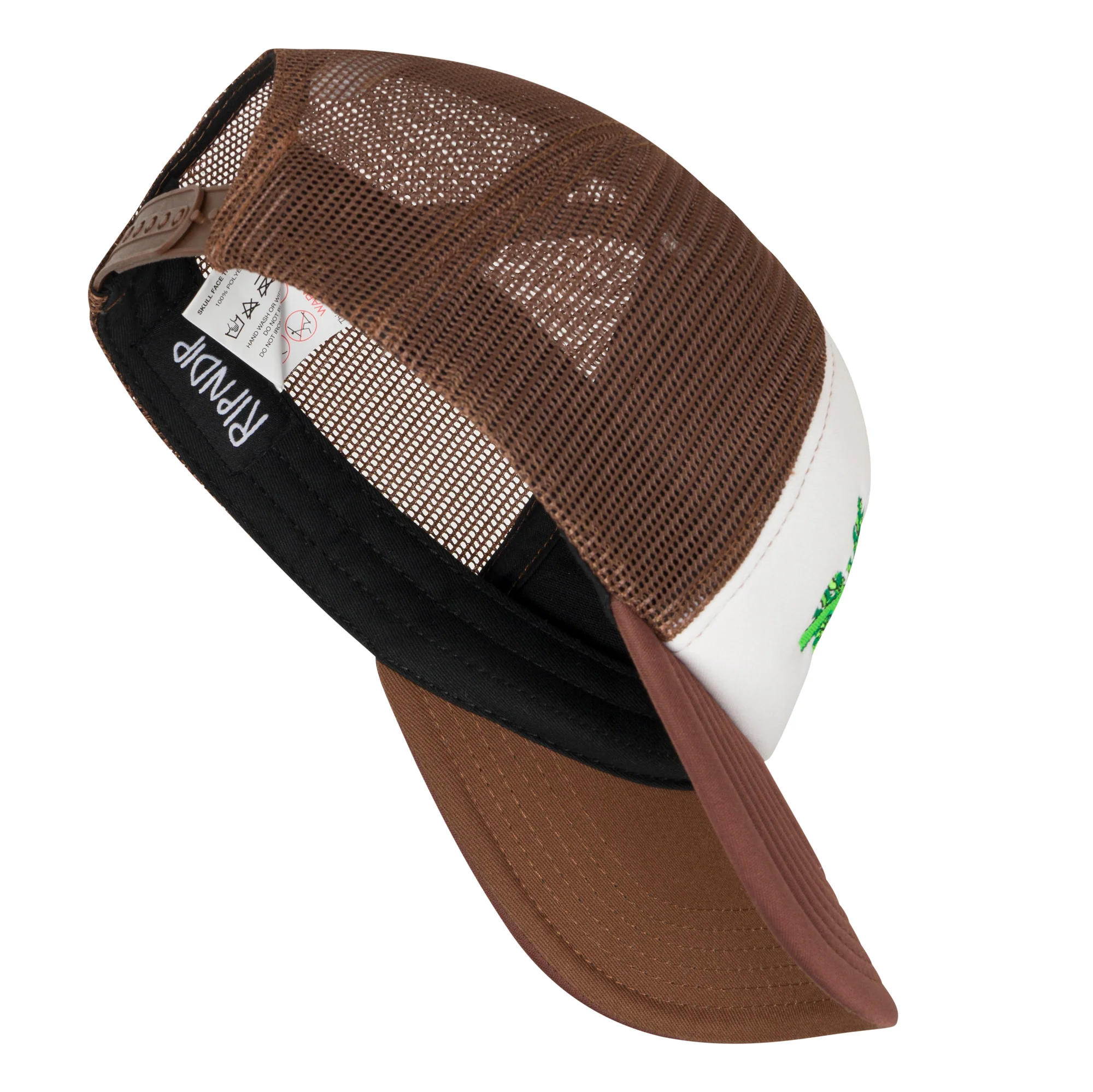 Skull Face Trucker Hat - Image 4