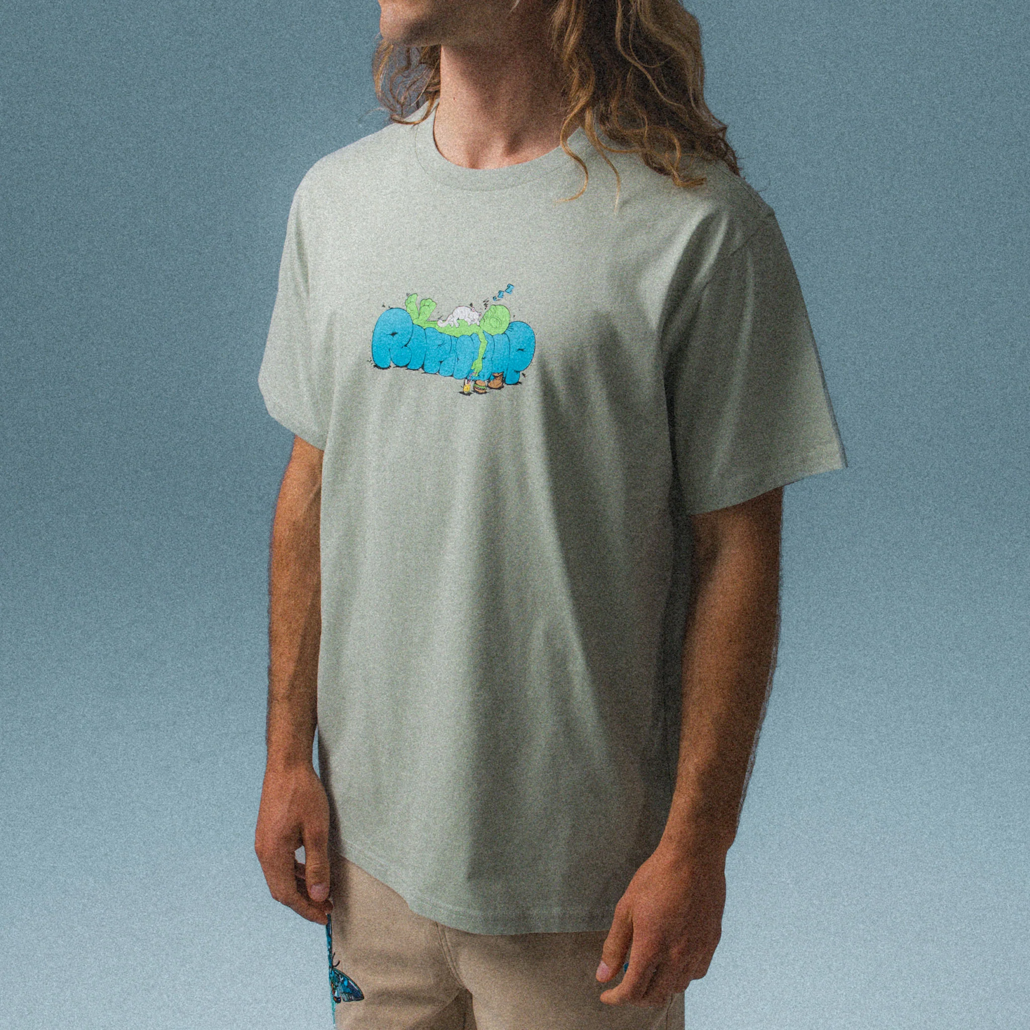 Sleepy Tee (Sage) - Image 2