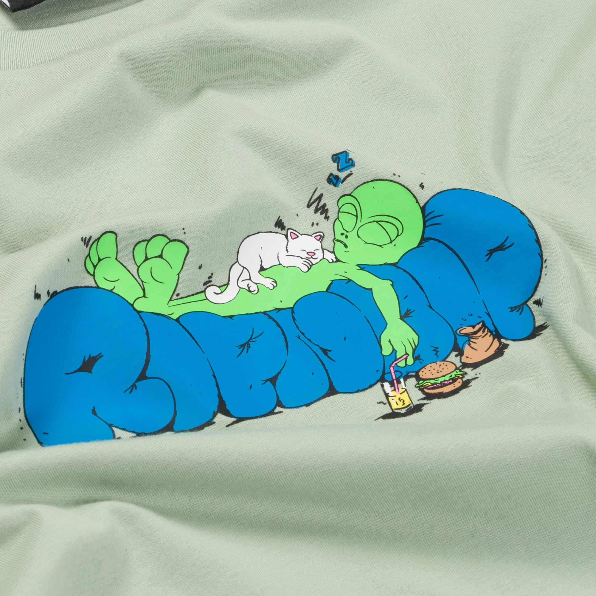 Sleepy Tee (Sage) - Image 3