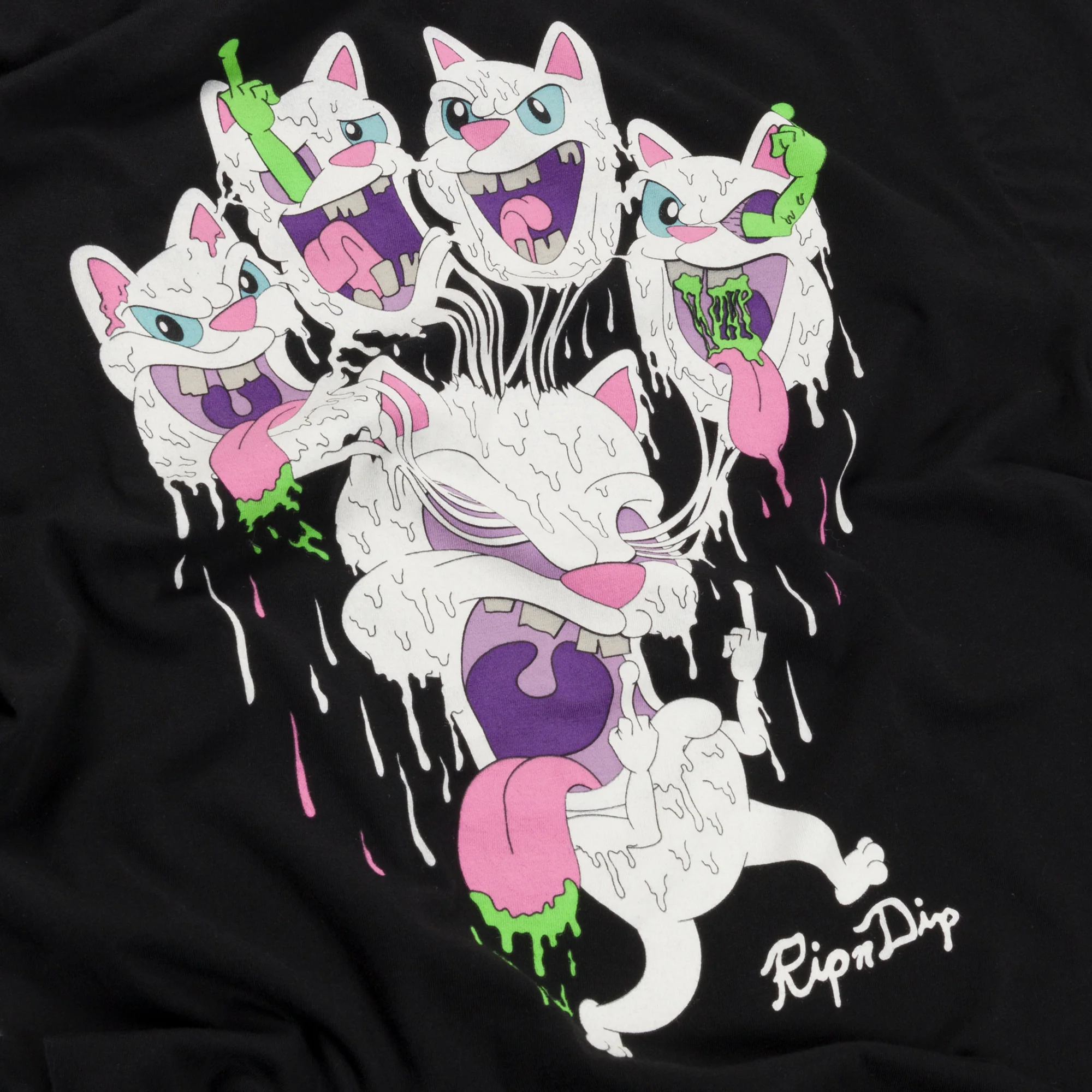 Slimy Boys Boyfriend Tee (Black) - Image 3