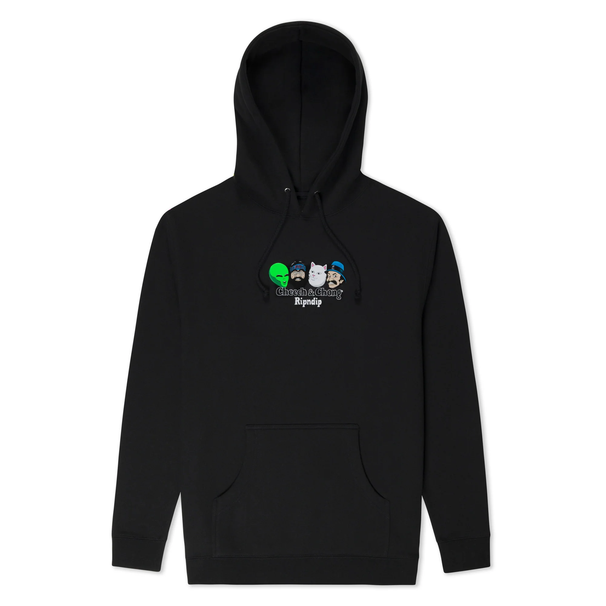 Smoke One Hoodie (Black) - Image 2