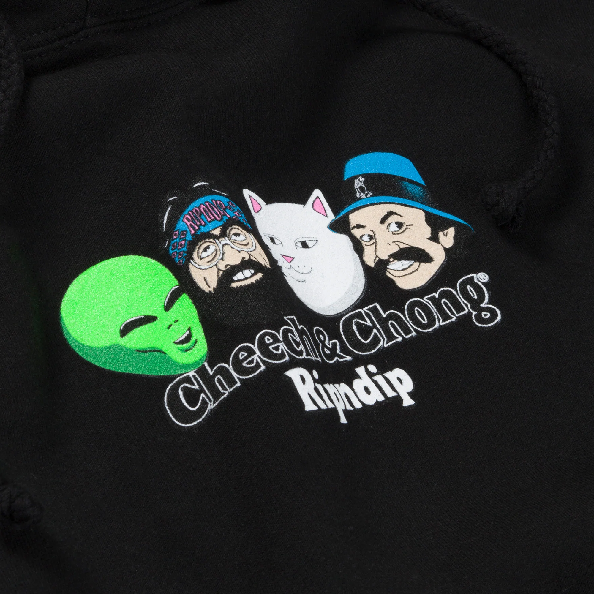 Smoke One Hoodie (Black) - Image 3