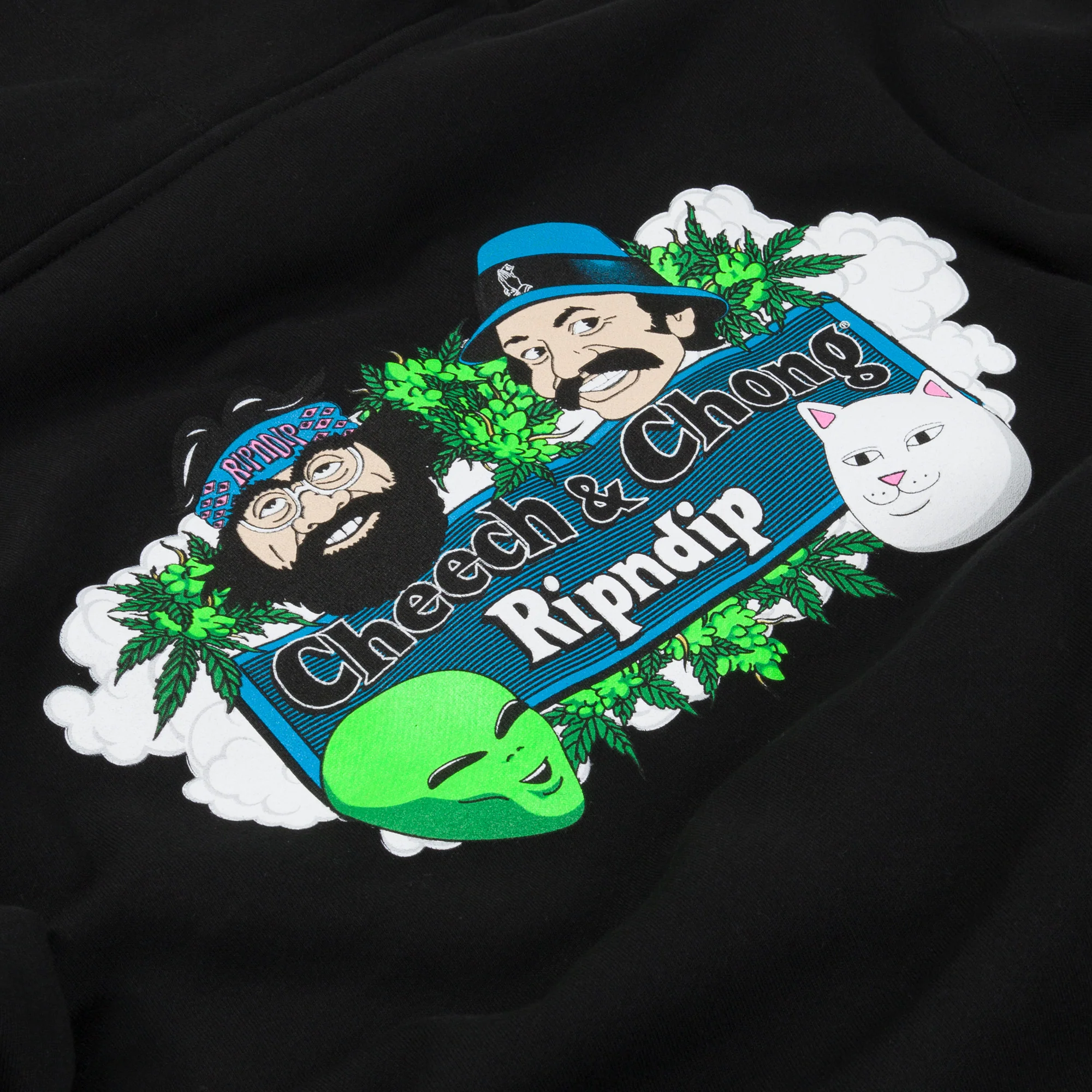 Smoke One Hoodie (Black) - Image 4