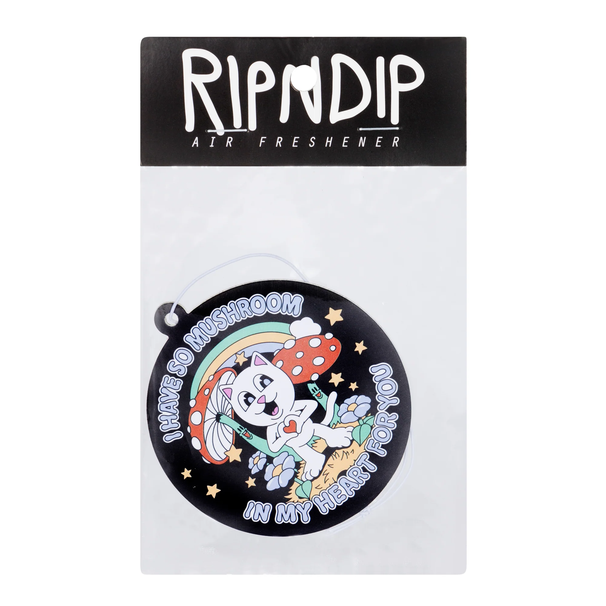 So Mushroom Air Freshener (Black)