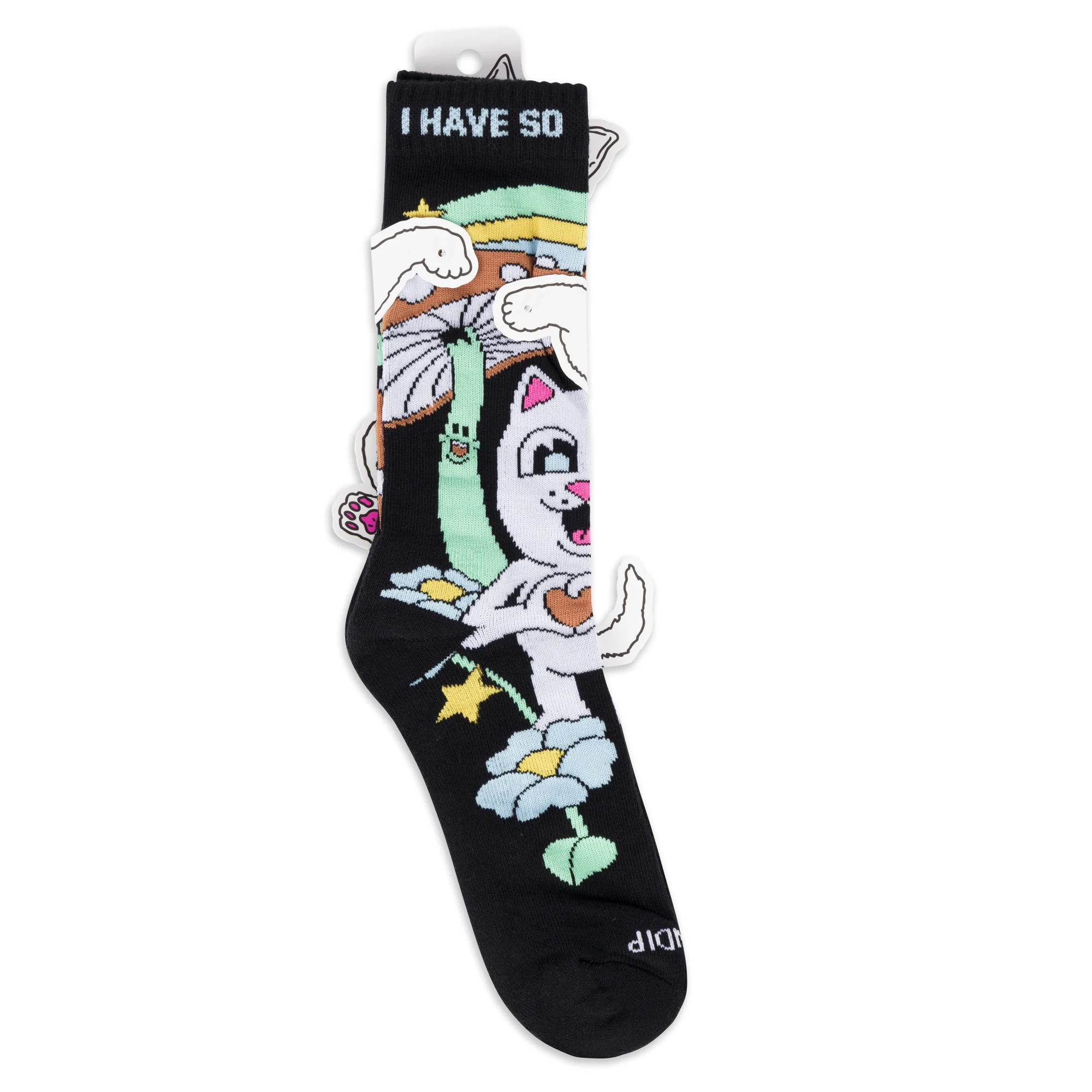 So Mushroom Socks (Black) - Image 3