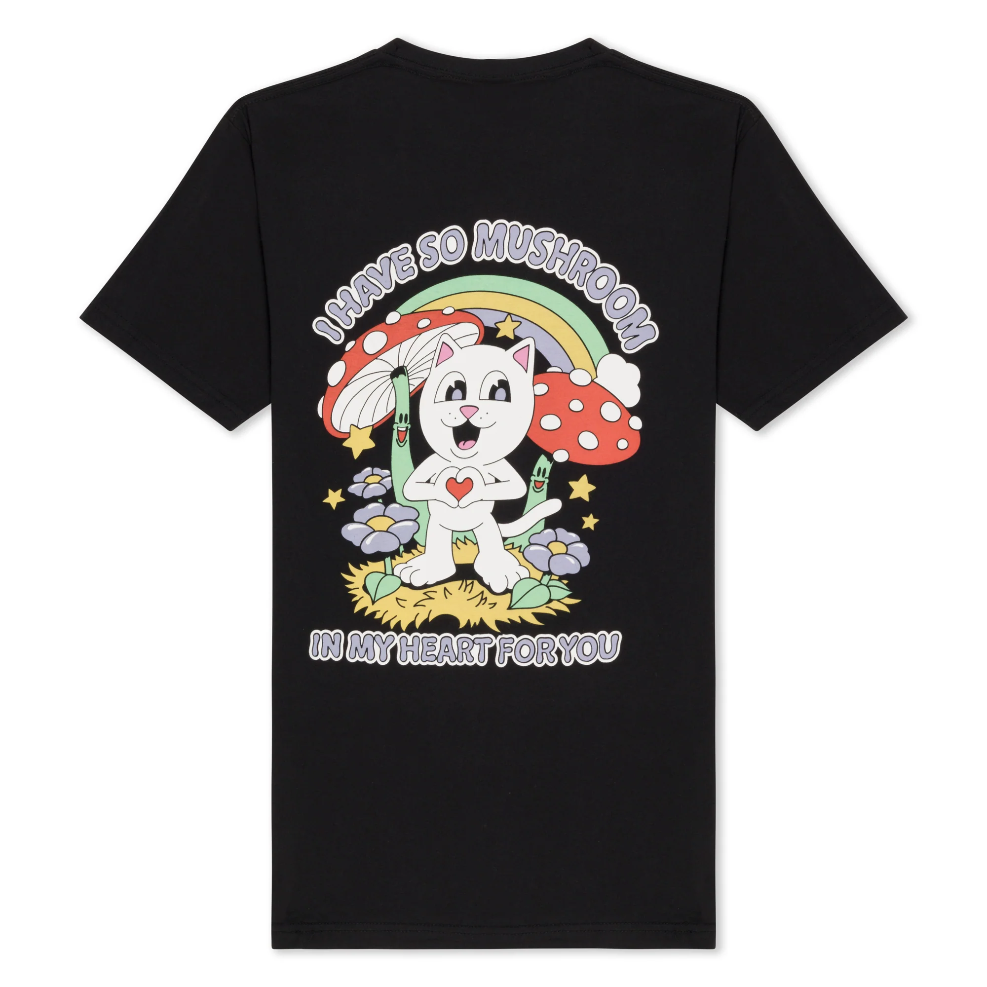 So Mushroom Tee (Black) - Image 2