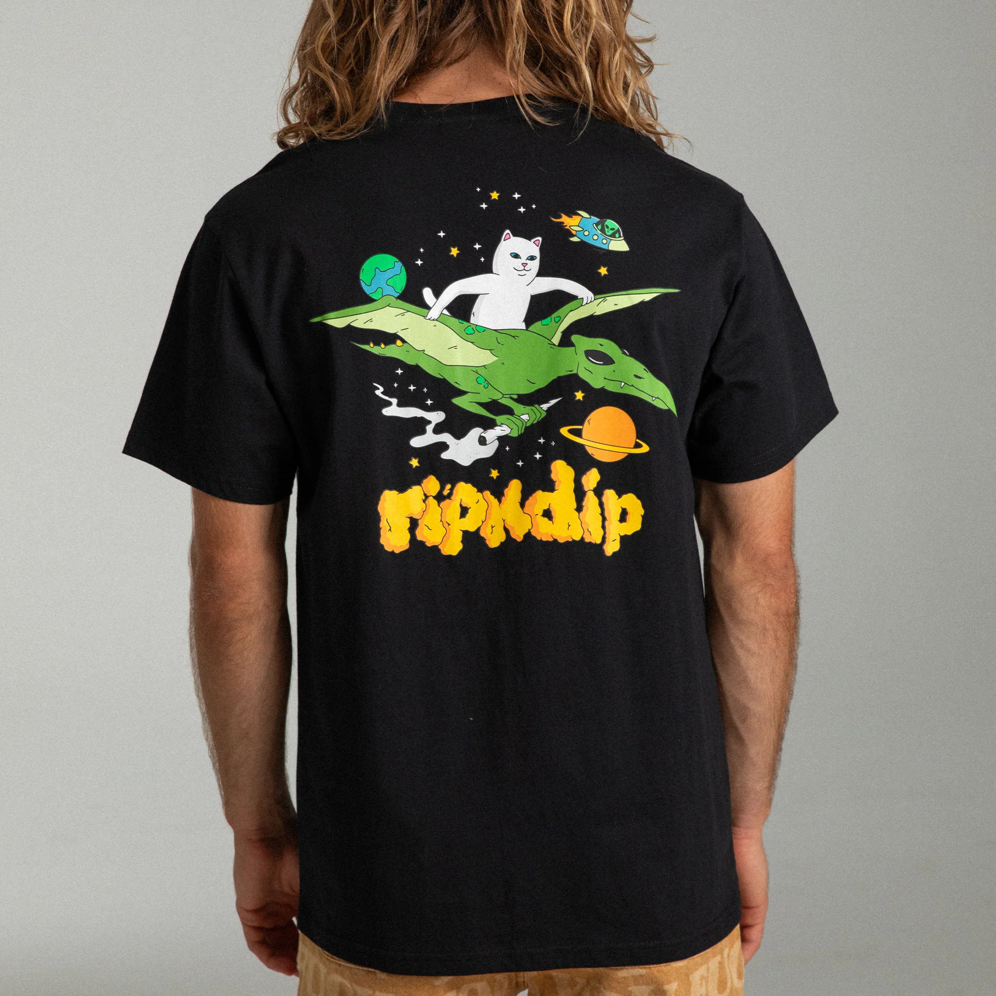 Space Bird Tee (Black) - Image 3