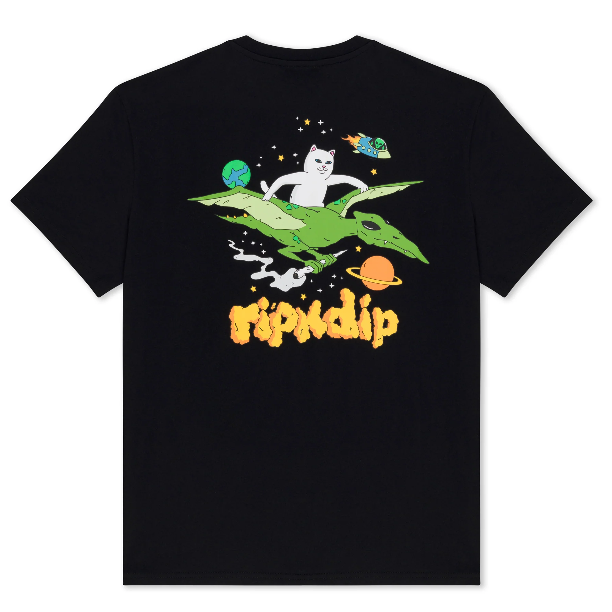 Space Bird Tee (Black) - Image 4