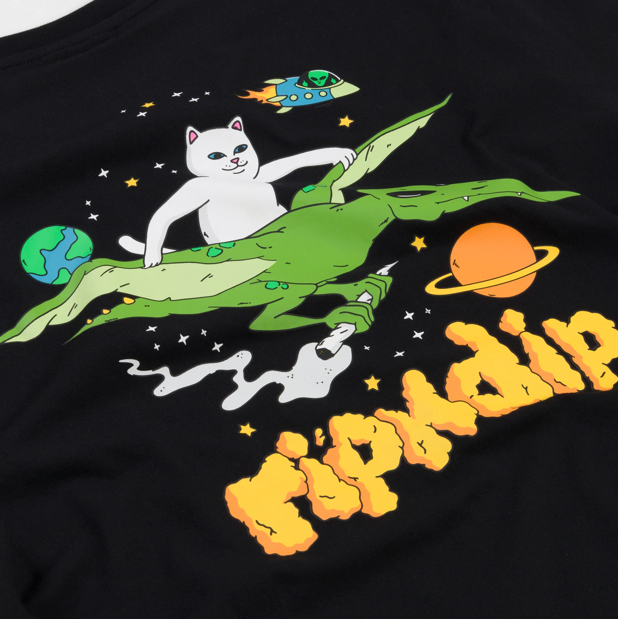 Space Bird Tee (Black) - Image 6