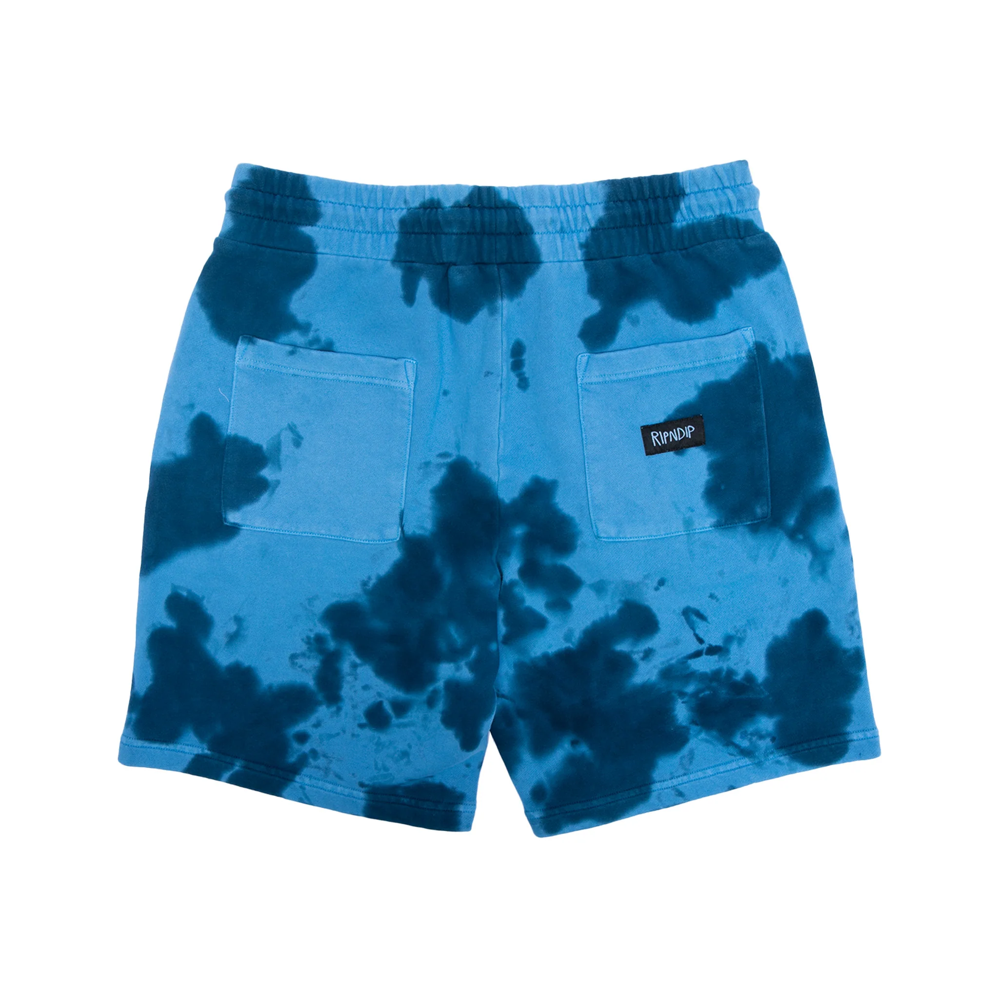Space Gang Sweatshorts (Navy Lightning Wash) - Image 2
