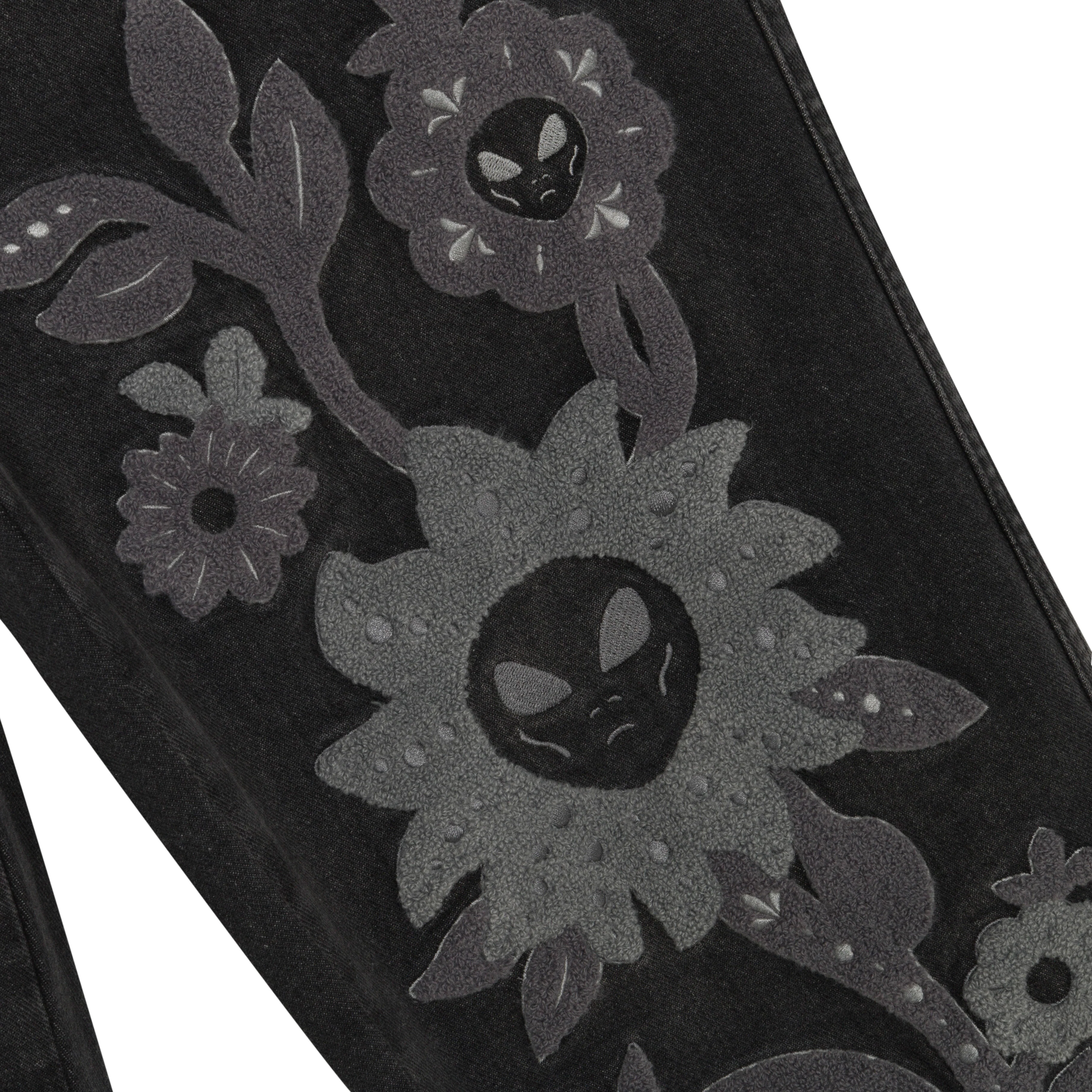 Space Garden Pants (Black Vintage Wash) - Image 4