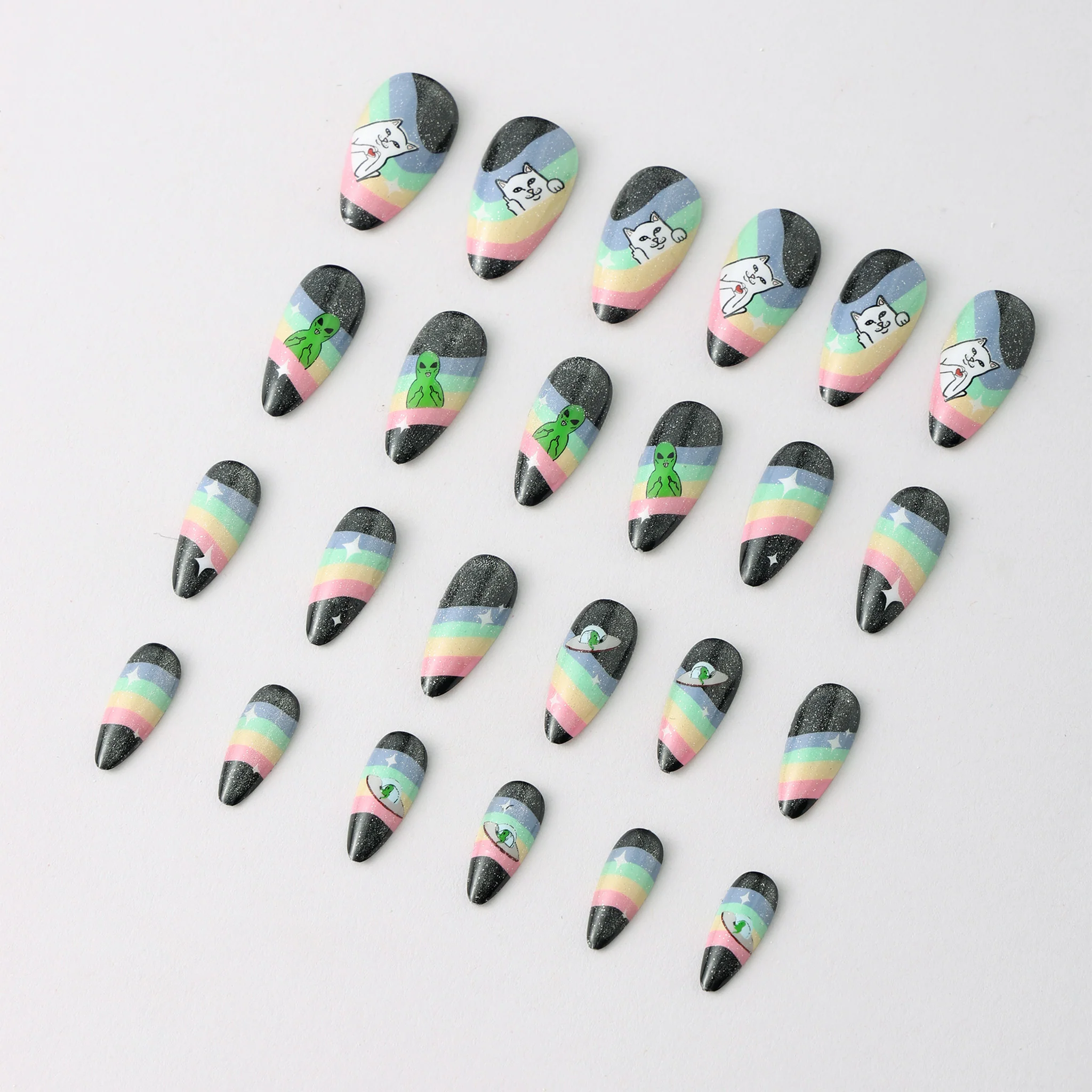 Space Out Press On Nail Set - Image 4