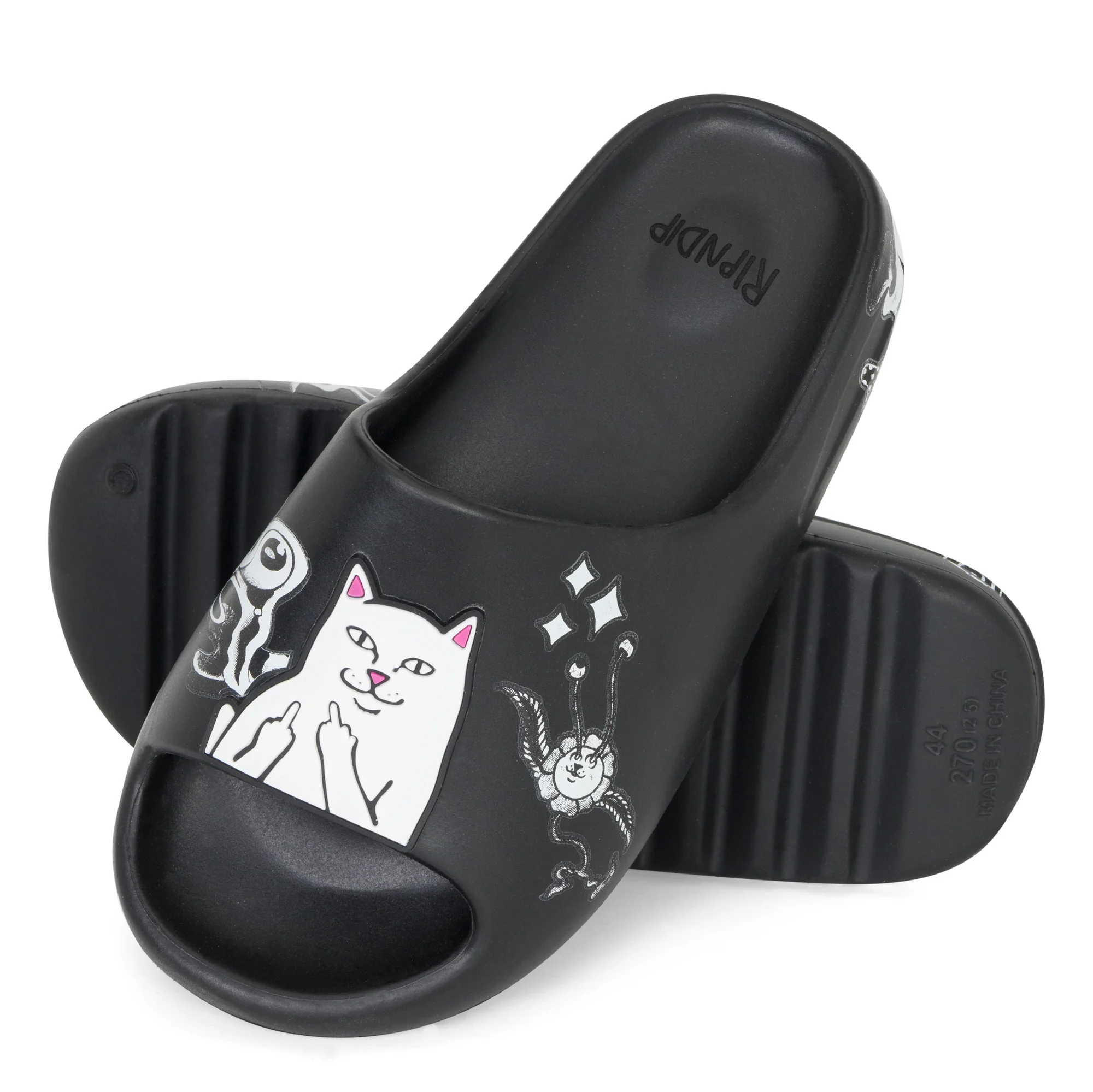 Space Walk Cloud Slides (Black) - Image 6