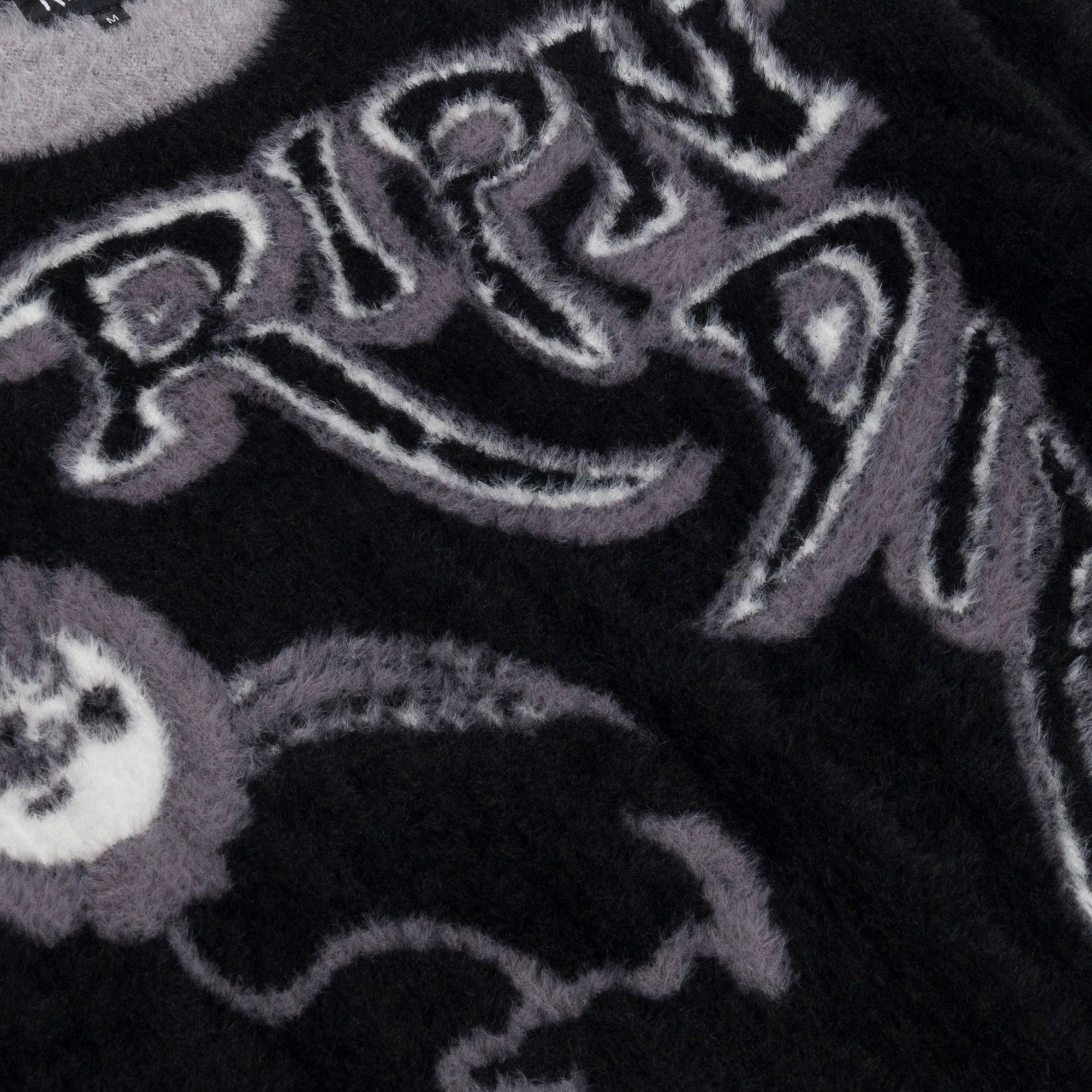 Space Walk Mohair Sweater (Black) - Image 4