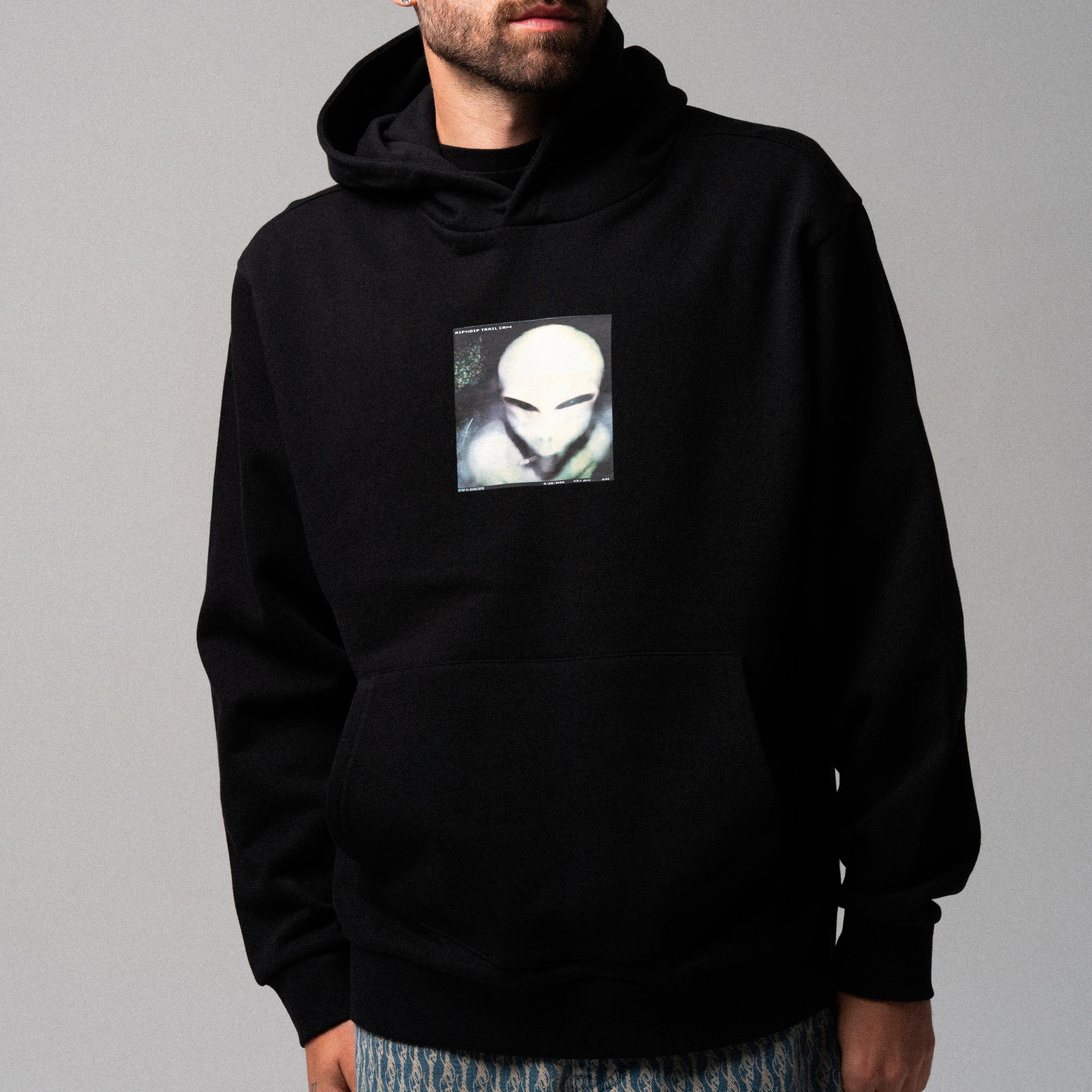 Spacing Out Hoodie (Black) - Image 2
