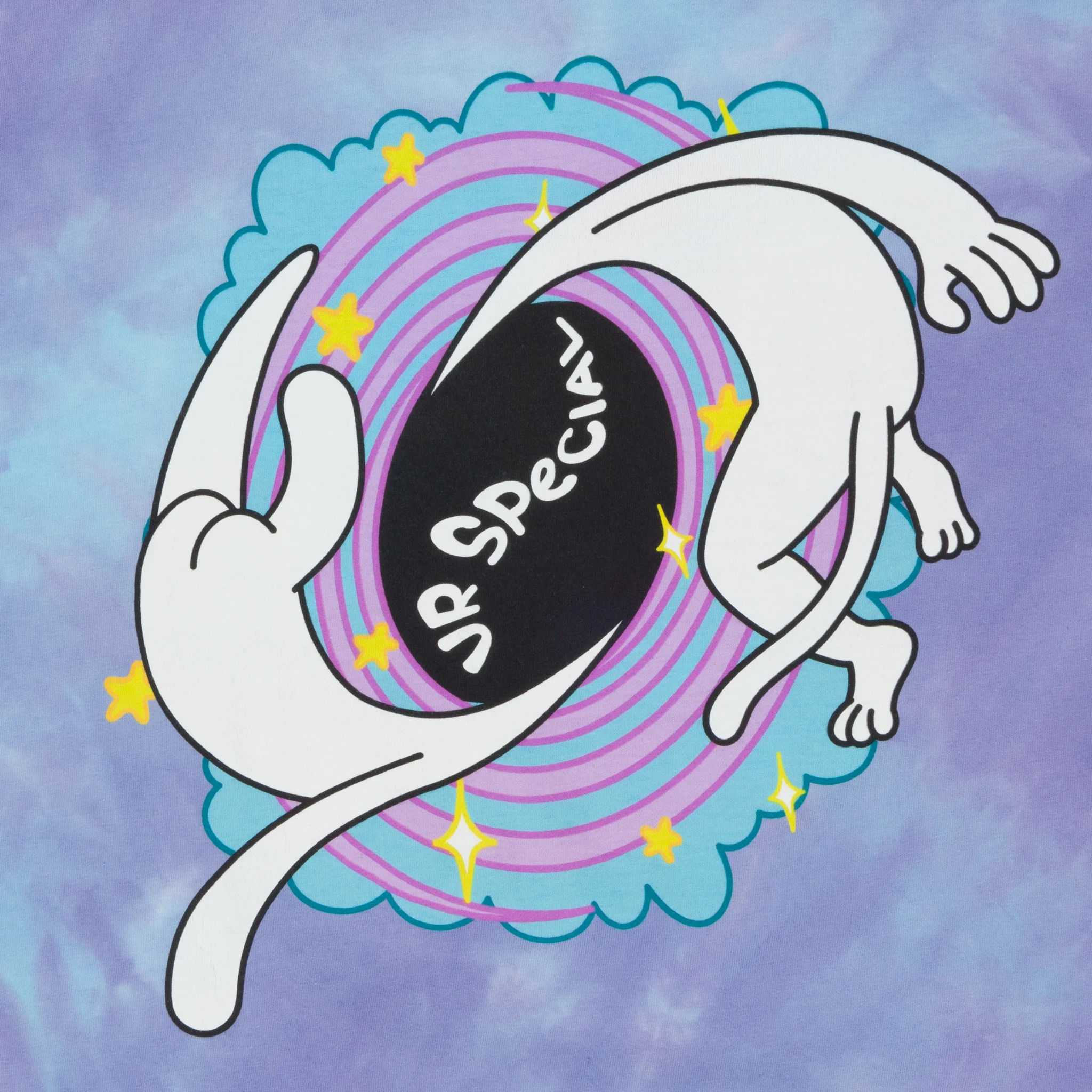 Special Vortex Tee (Baby Blue/Lavender) - Image 4