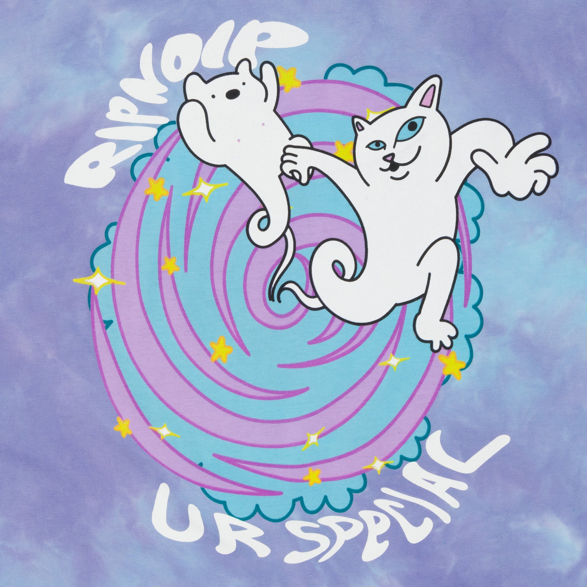 Special Vortex Tee (Baby Blue/Lavender) - Image 5