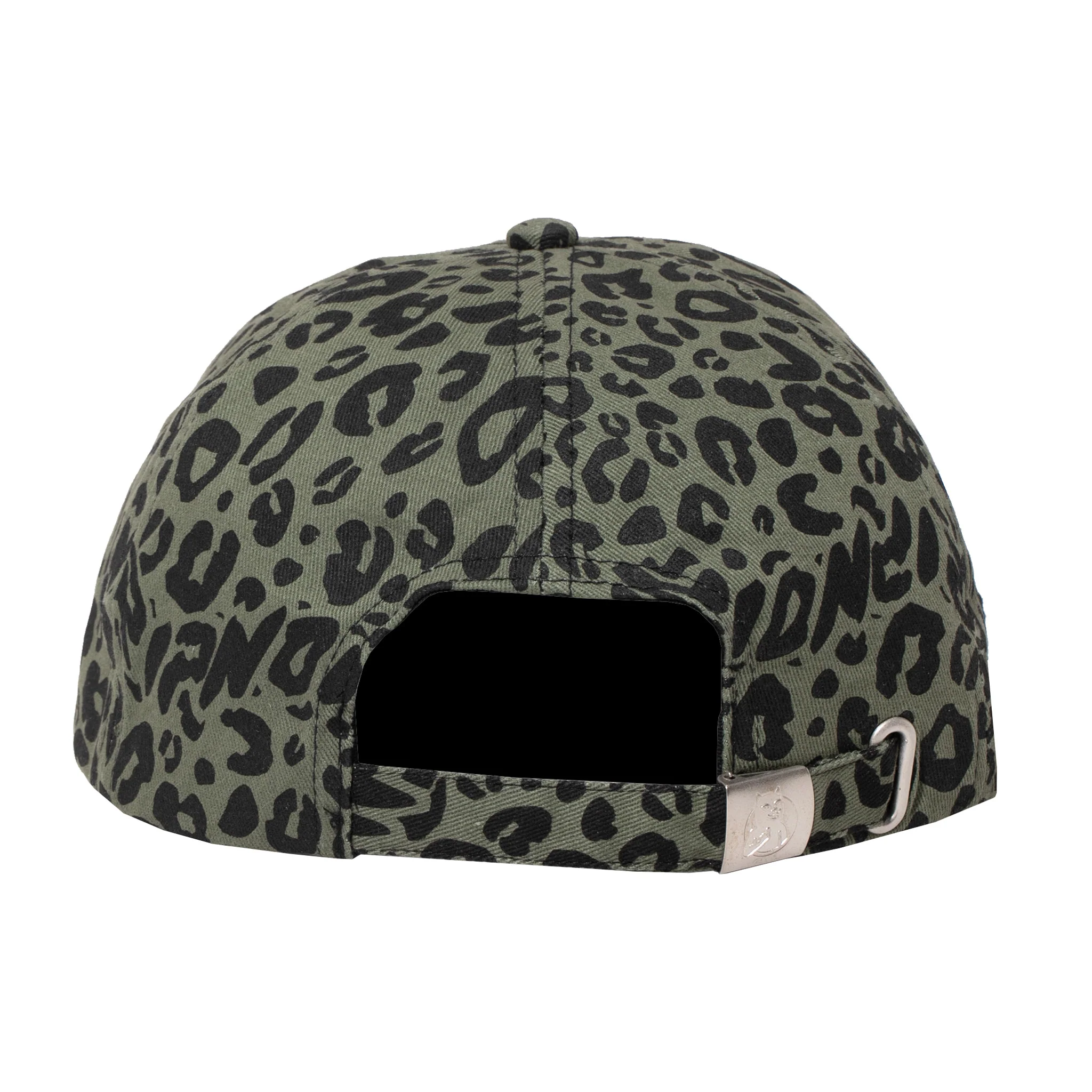 Spotted 6 Panel Strapback (Olive) - Image 3