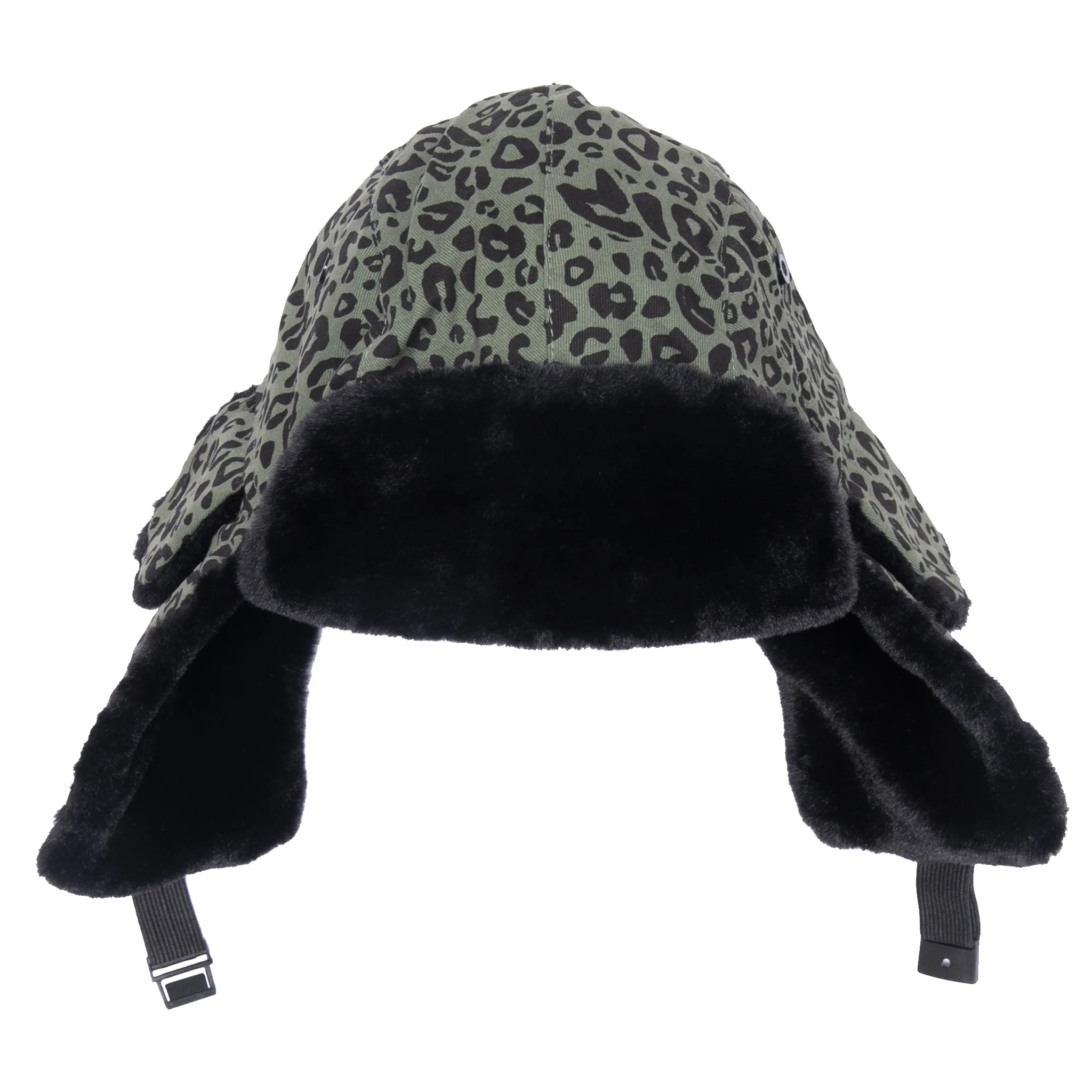 Spotted Aviator Hat (Olive) - Image 2