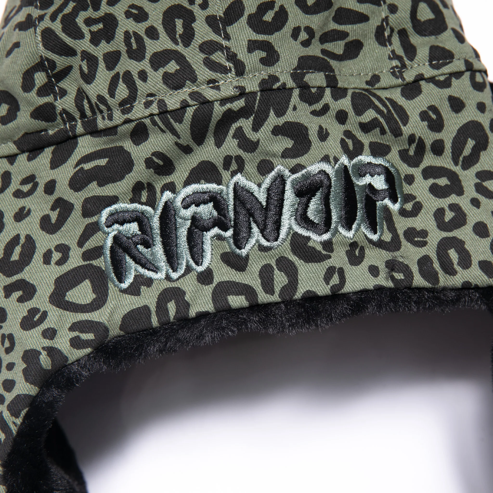 Spotted Aviator Hat (Olive) - Image 5