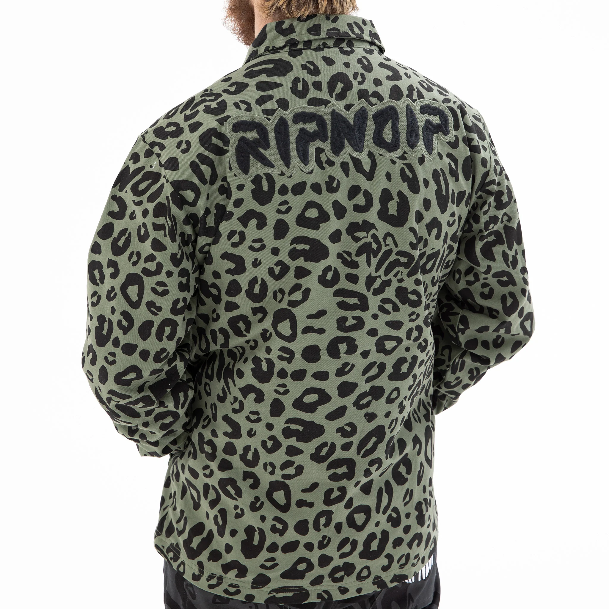 Spotted Military Jacket (Olive) - Image 4