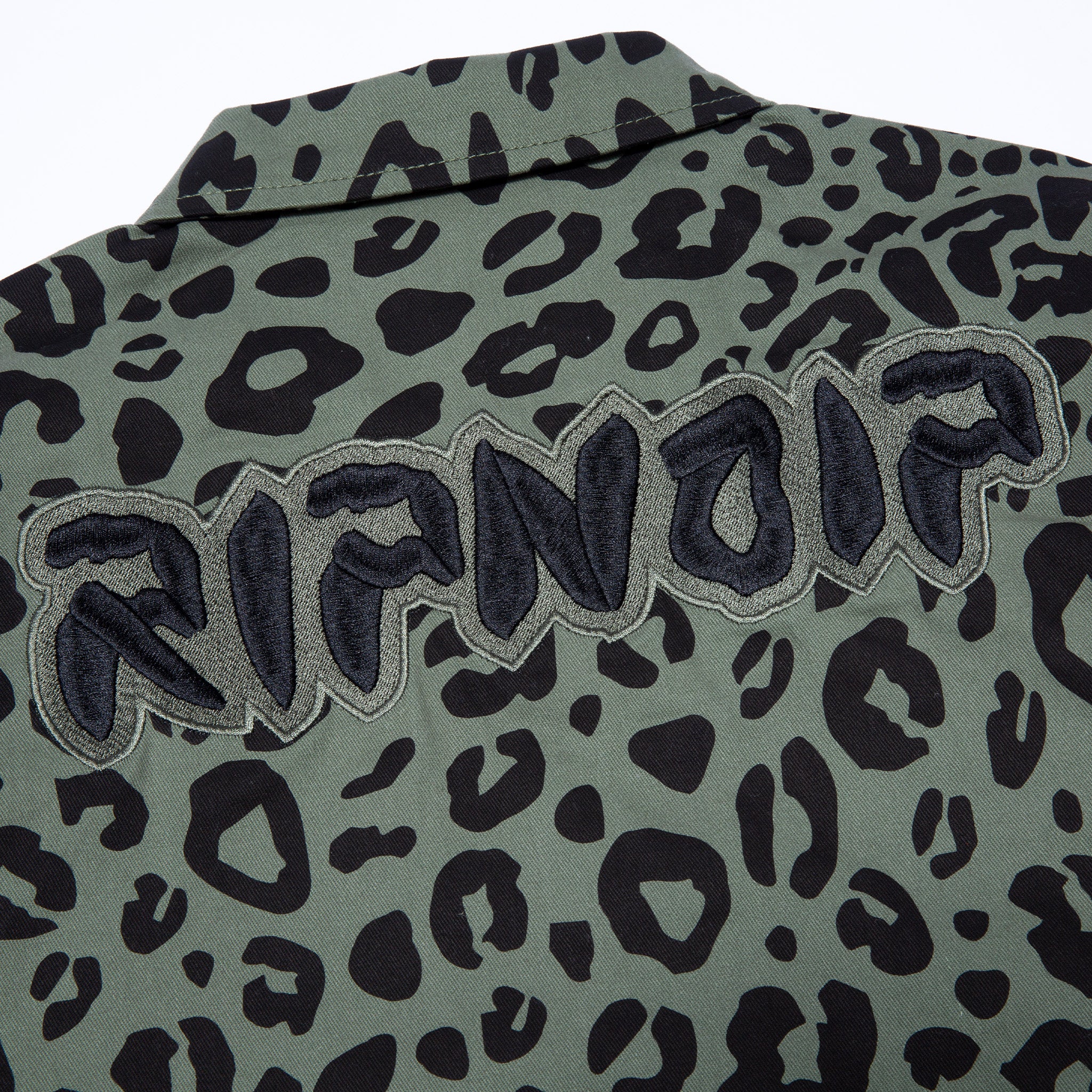 Spotted Military Jacket (Olive) - Image 5