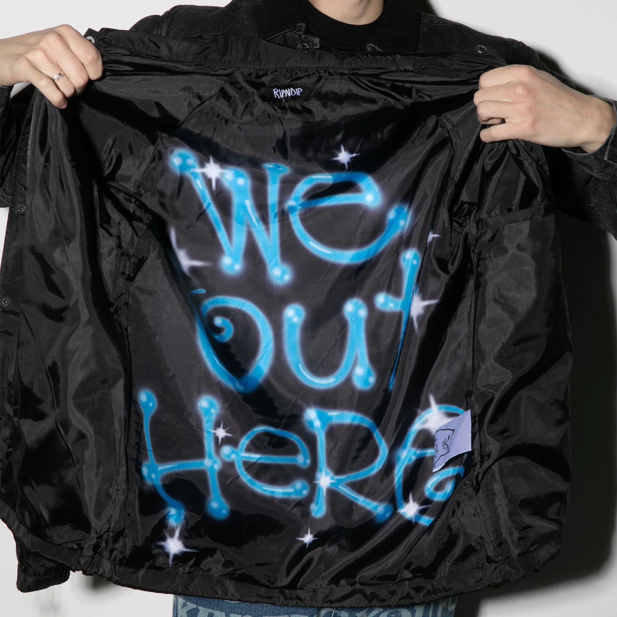 Sprinkles Coaches Jacket (Black) - Image 4