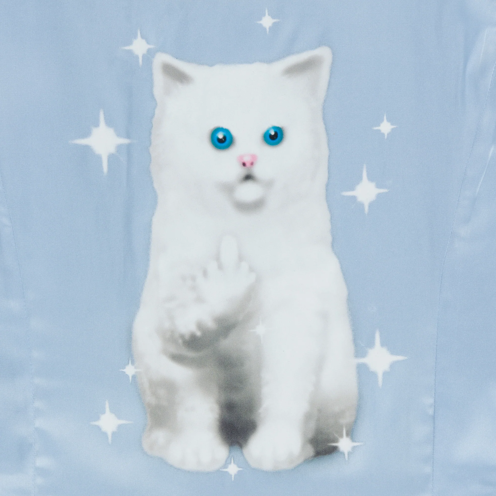 Sprinkles Satin Corset Top (Light Blue) - Image 3