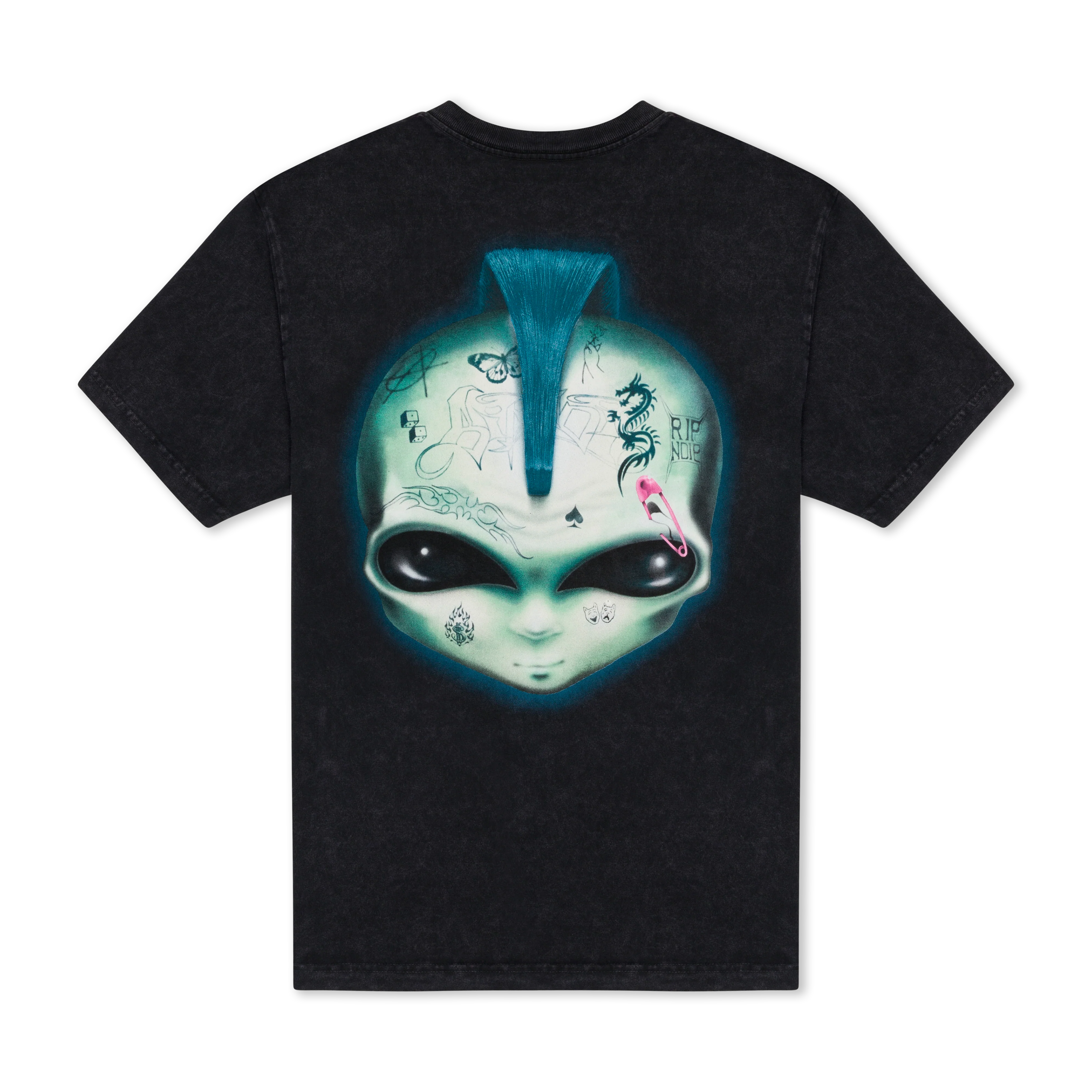 Squabble Up Tee (Black Vintage Wash)