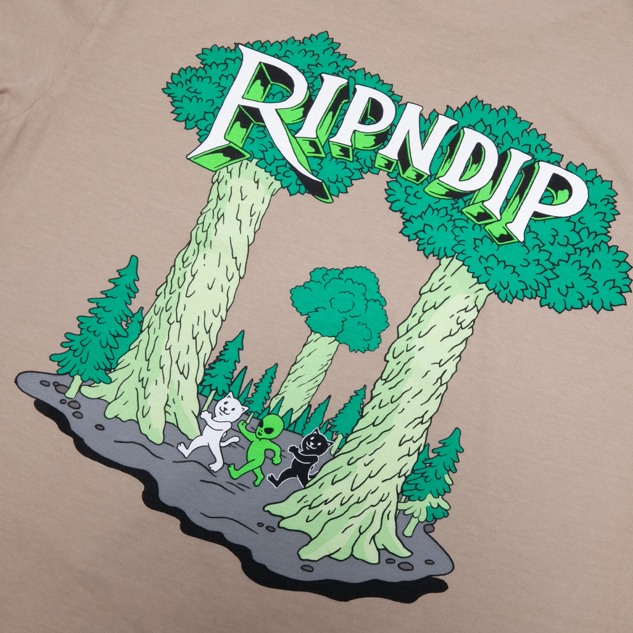 Strange Forest Tee (Almond) - Image 4