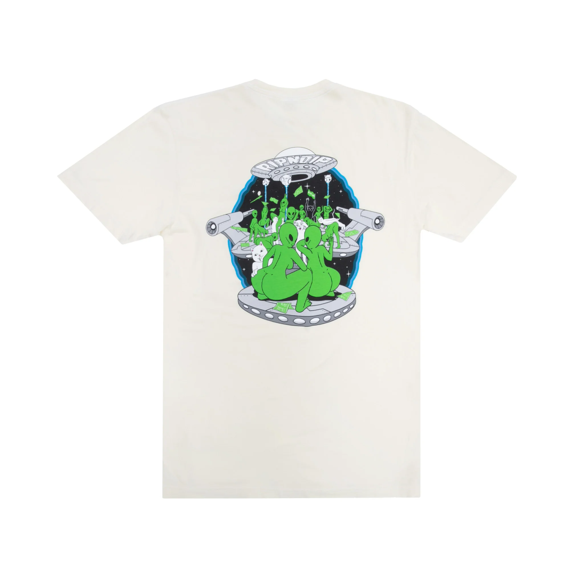 Stripndip Pocket Tee (Natural)