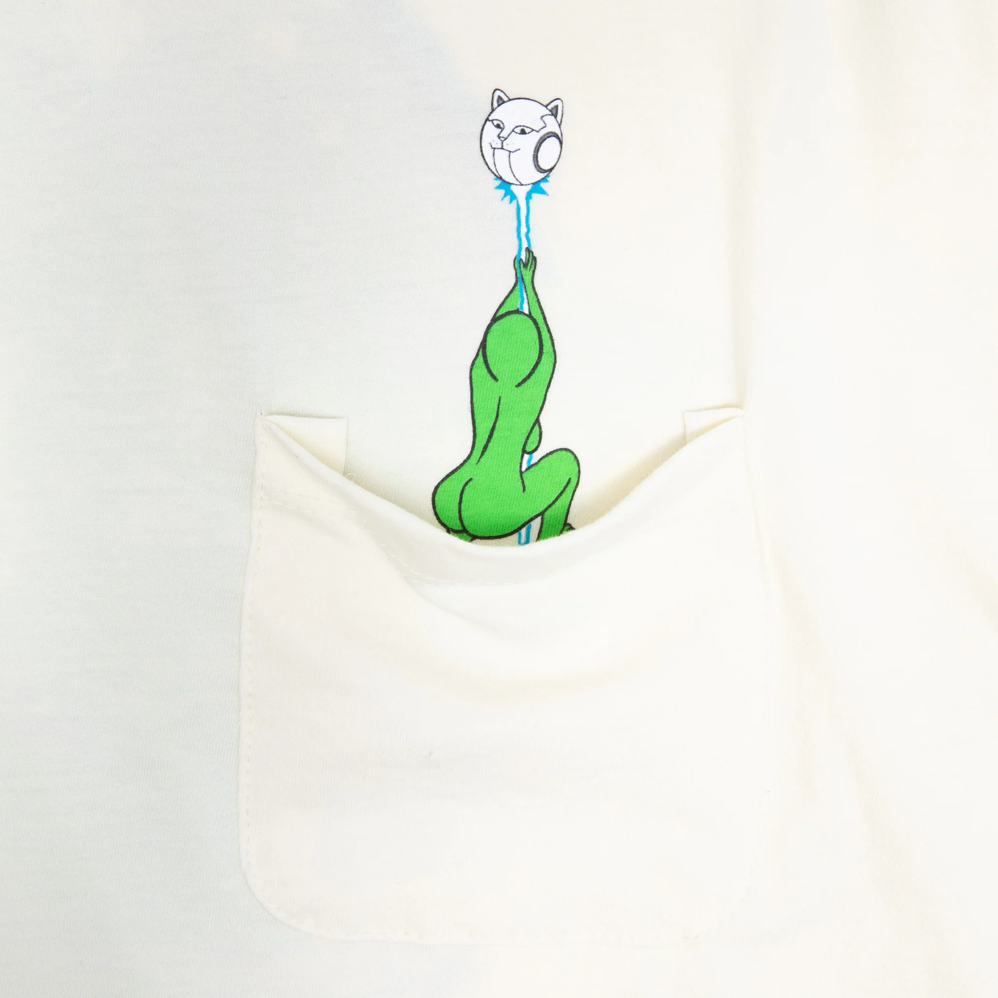 Stripndip Pocket Tee (Natural) - Image 5