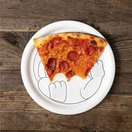 Squished Nerm Ceramic Plate (White) - Image 2