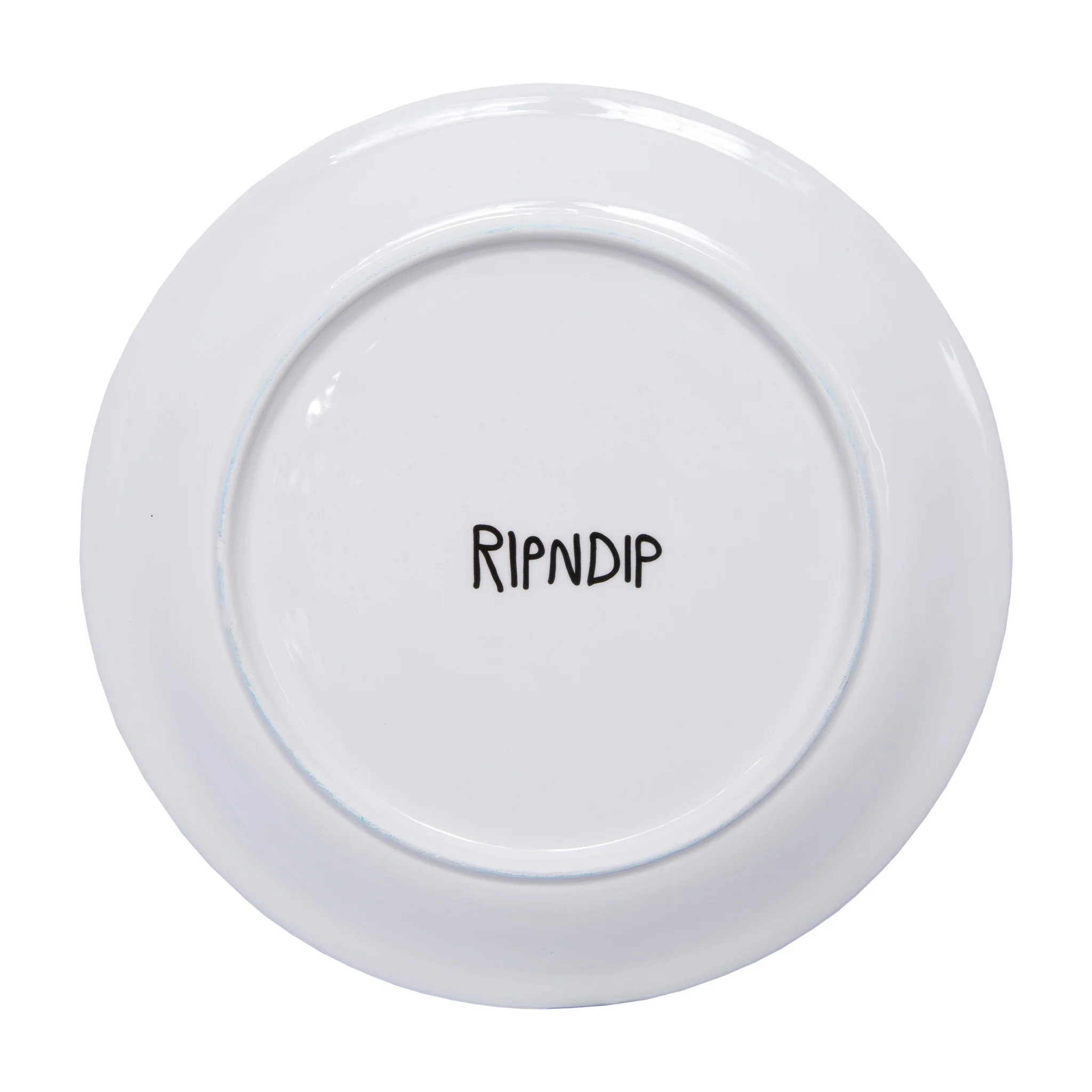 Squished Nerm Ceramic Plate (White) - Image 6