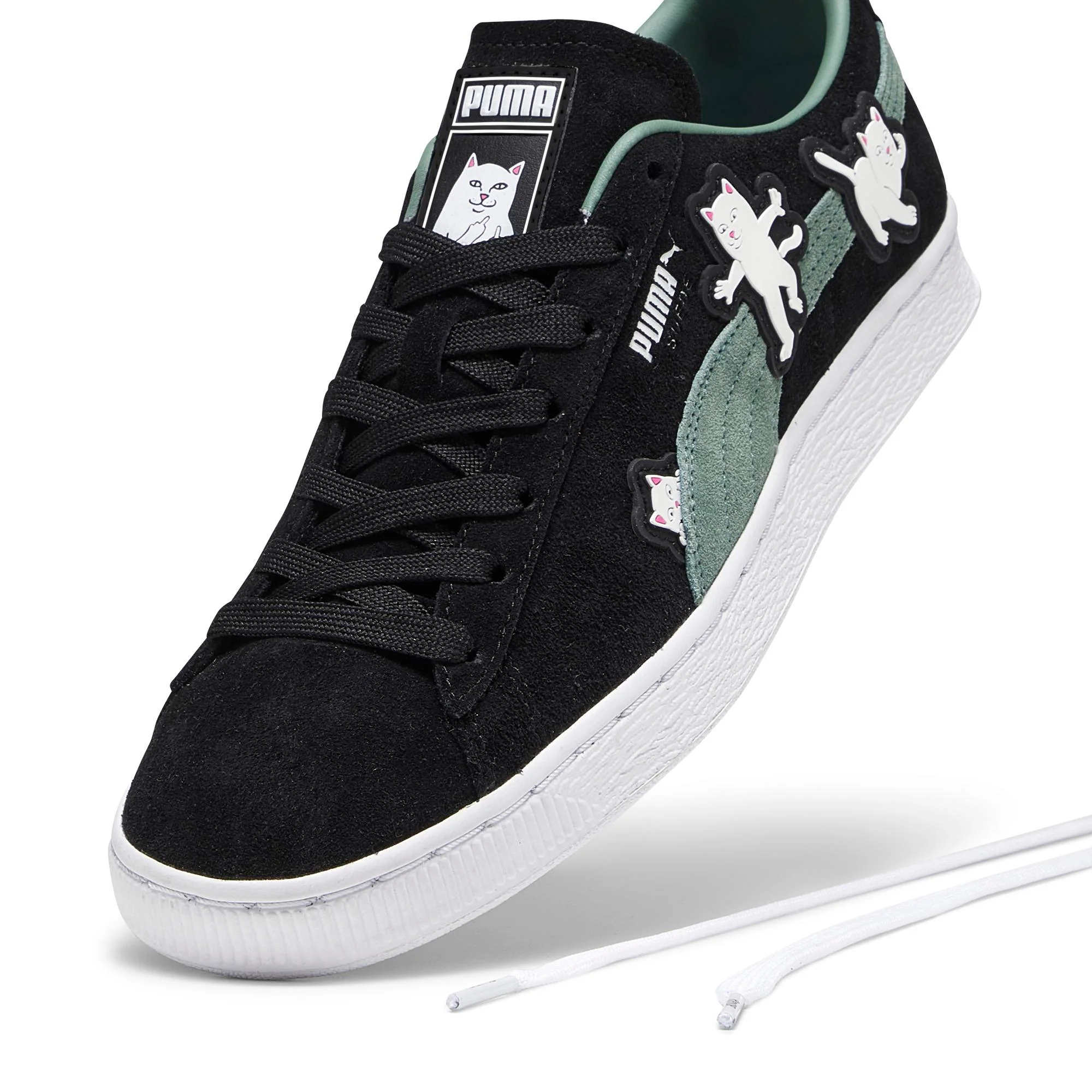 Suede RIPNDIP (Puma Black Eucalyptus) - Image 4