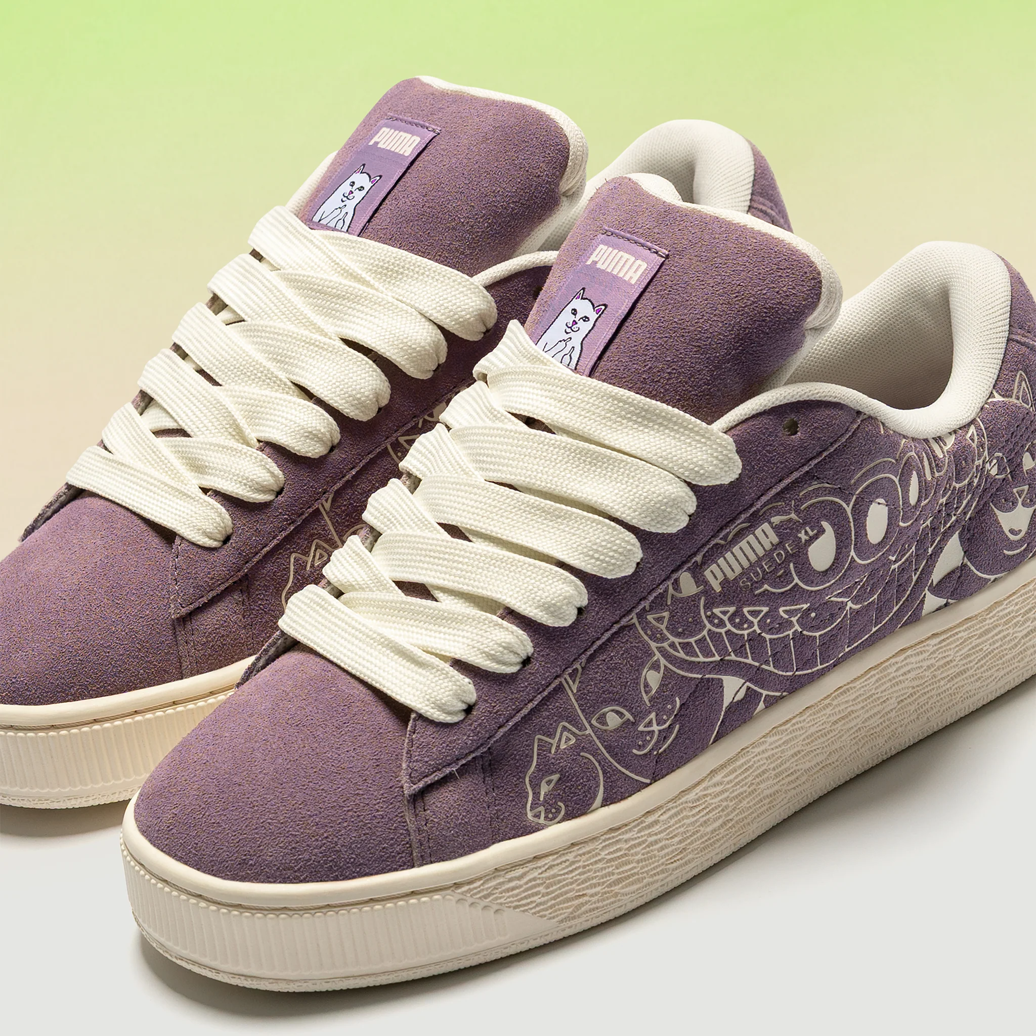 Suede XL (Puma Raisin-Warm White) - Image 11