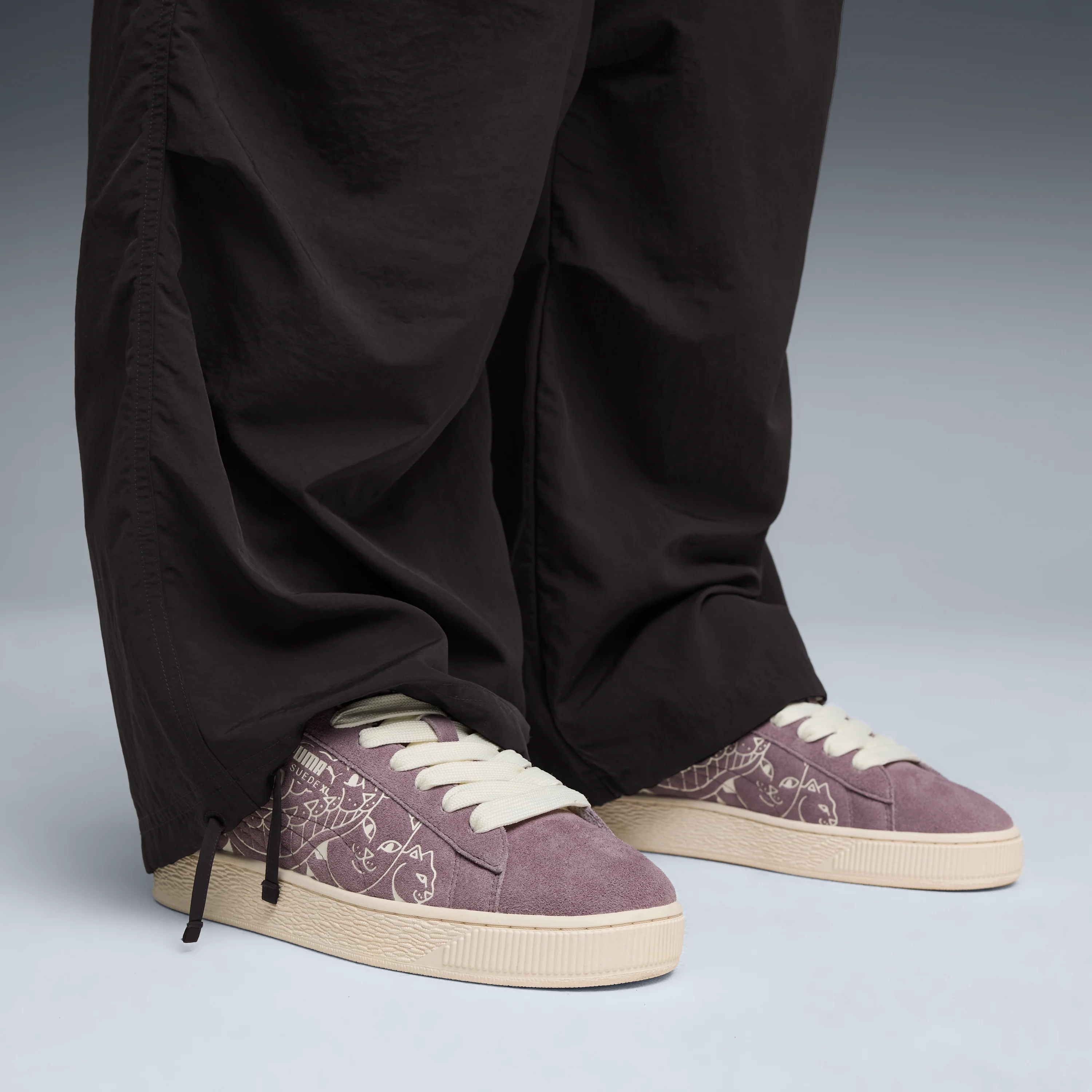 Suede XL (Puma Raisin-Warm White) - Image 3