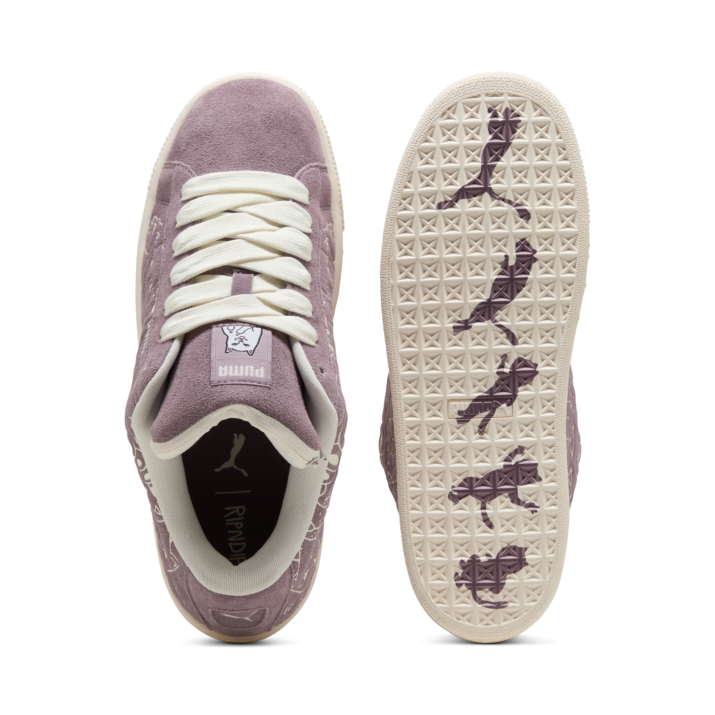 Suede XL (Puma Raisin-Warm White) - Image 7